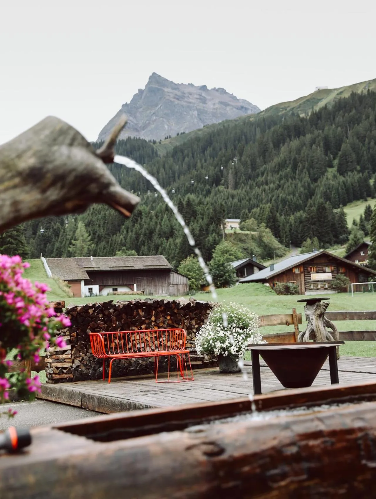Garden in Heimspitze - Alpenhotel SKI-IN & Wirtshaus
