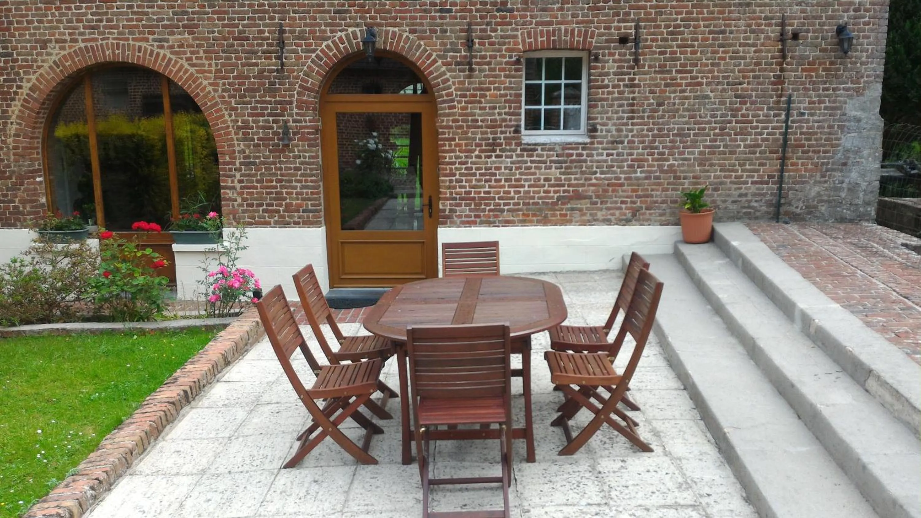 Balcony/Terrace in Le moulin de Cohem