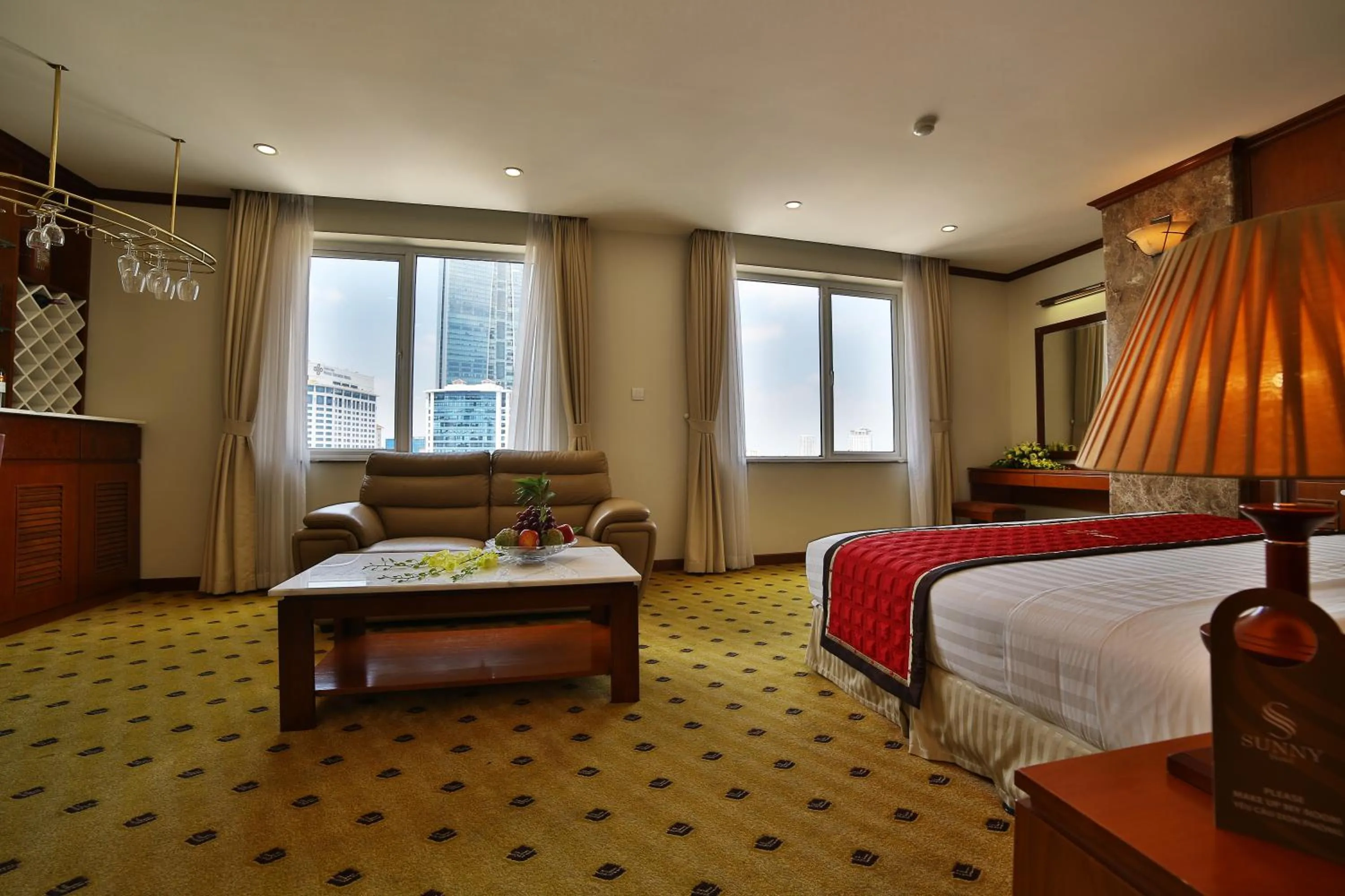 Bedroom, Bed in Sunny Hotel 1