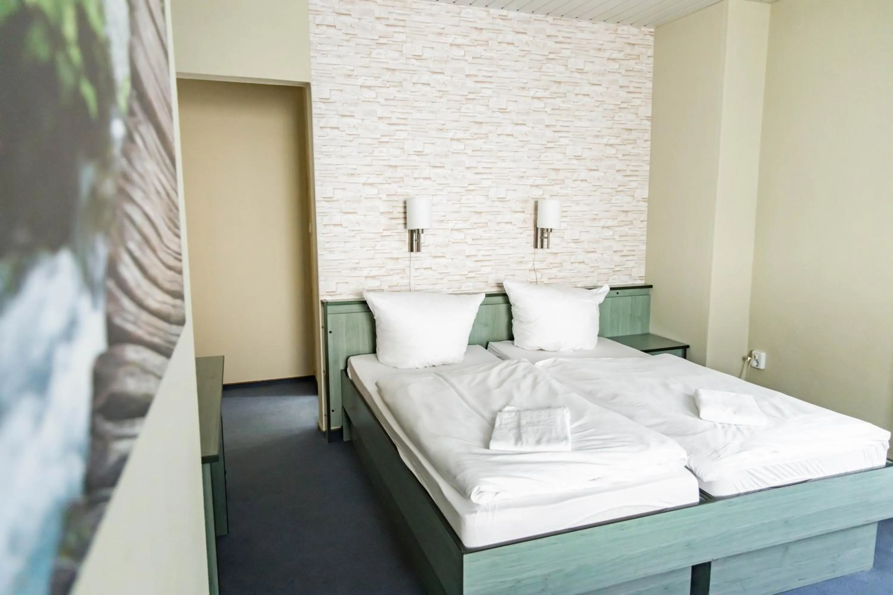 Bed in Gästehaus Chorin