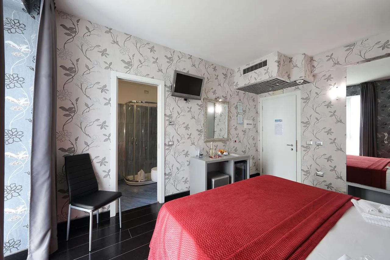 Photo of the whole room, Bed in Hotel Relax Roma Nord