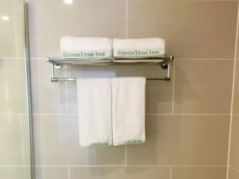 GreenTree Inn Anhui Fuyang Yingzhou district Positive base capital Business Hotel