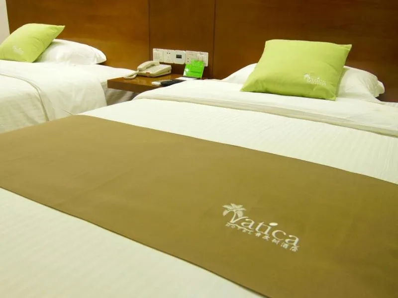 Bed in Vatica AnHui Fuyang Linquan South Jiefang Hotel.