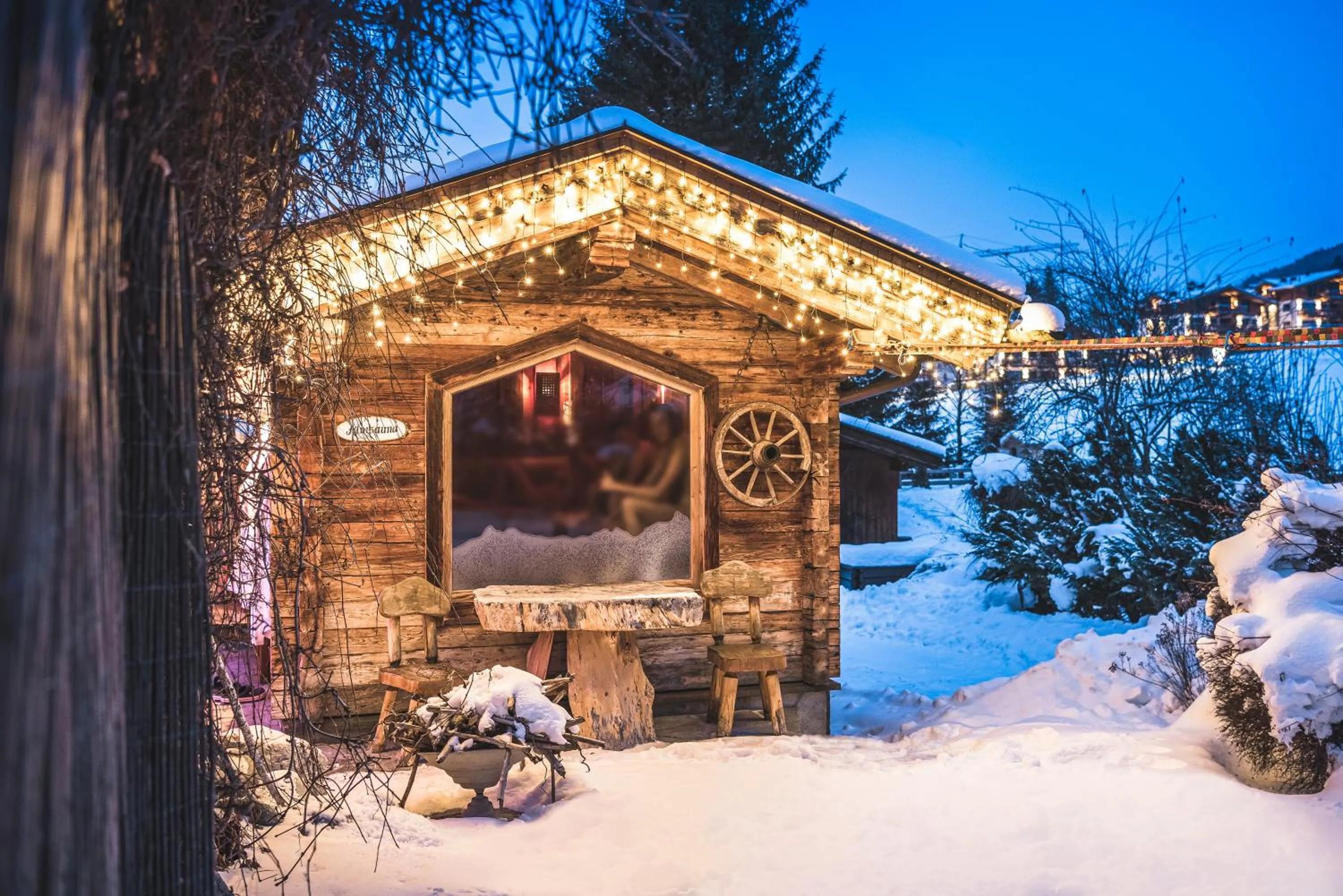 Sauna in Hotel Das Falkenstein