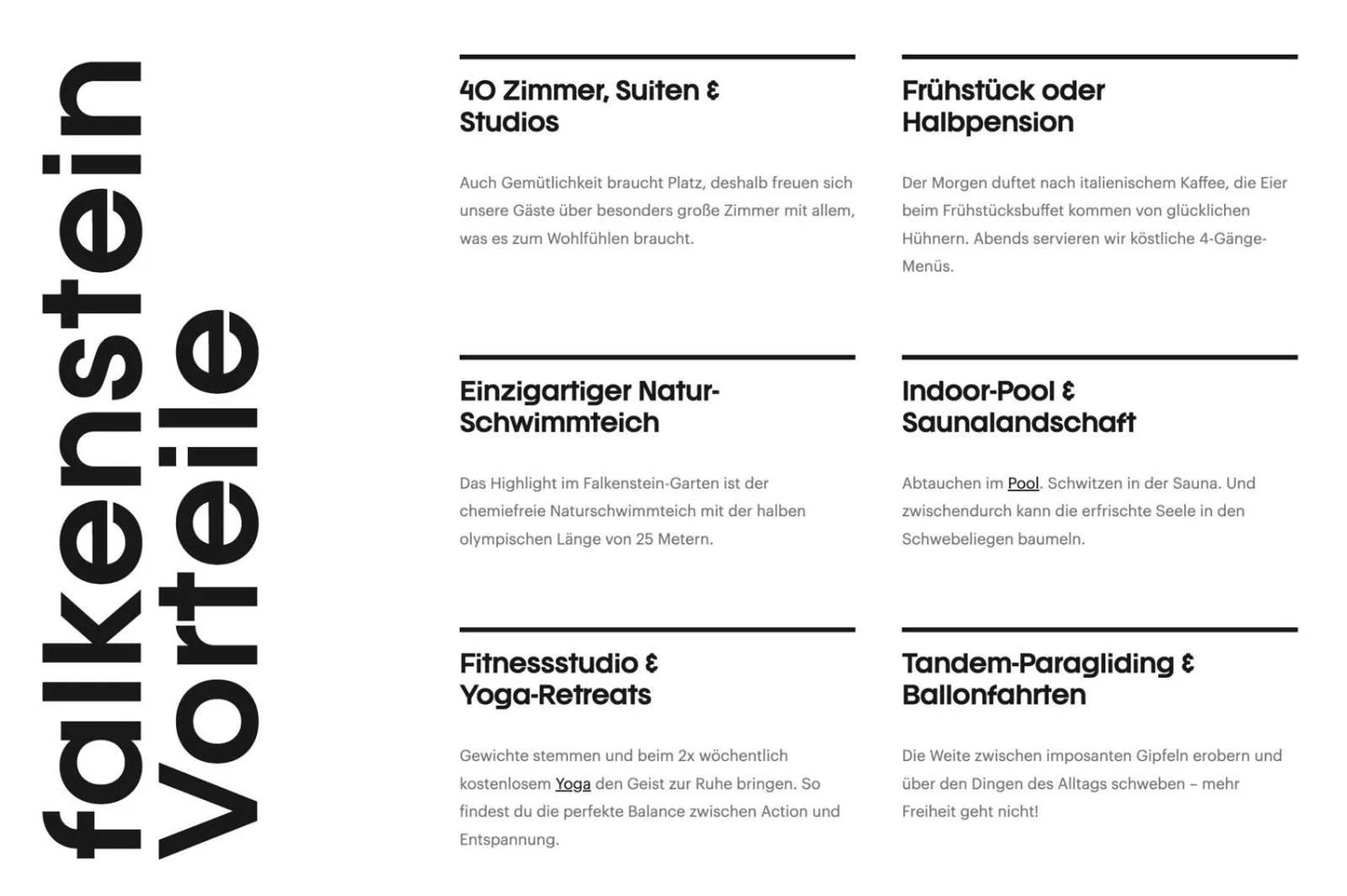 Property logo or sign in Hotel Das Falkenstein