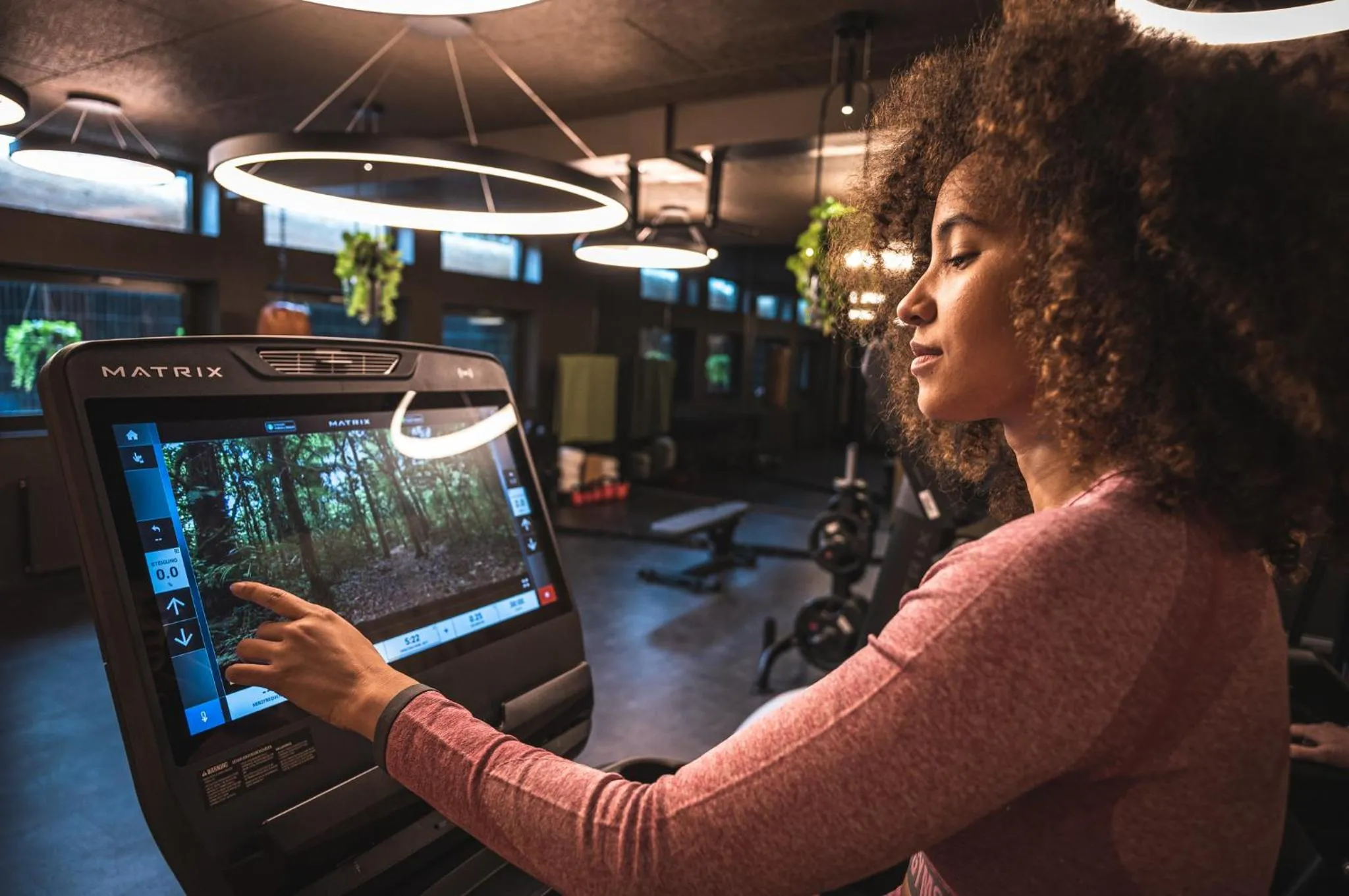 Fitness centre/facilities in Hotel Das Falkenstein