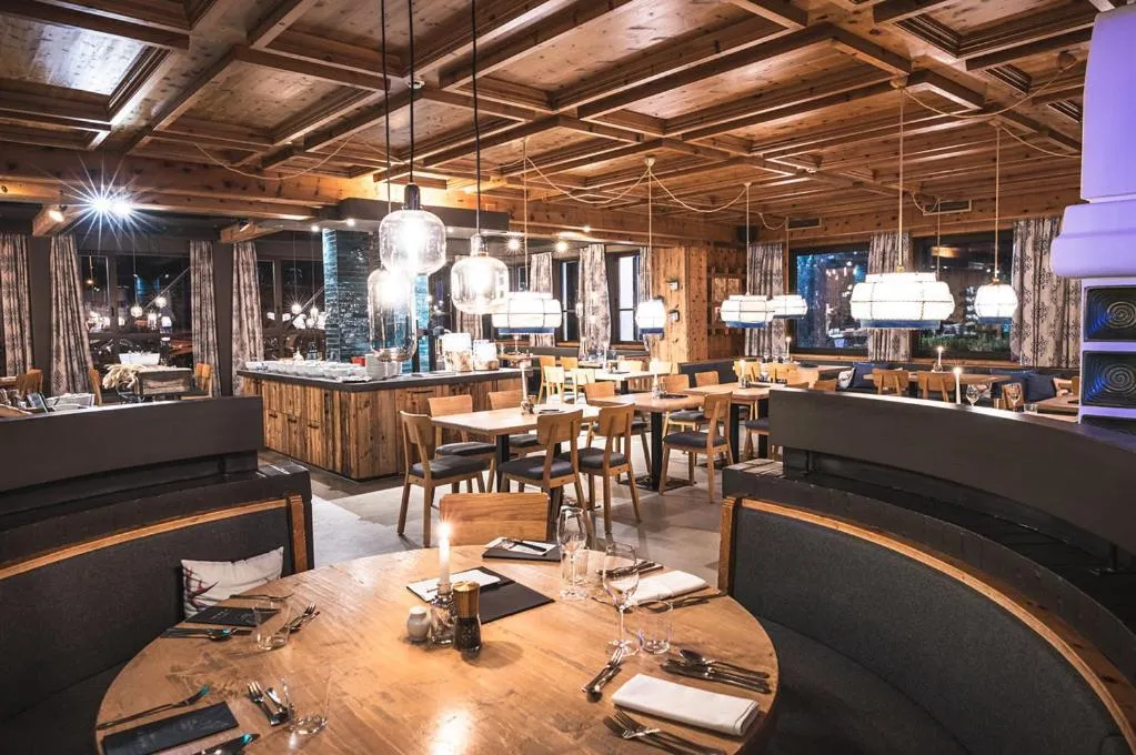 Seating area in Hotel Das Falkenstein