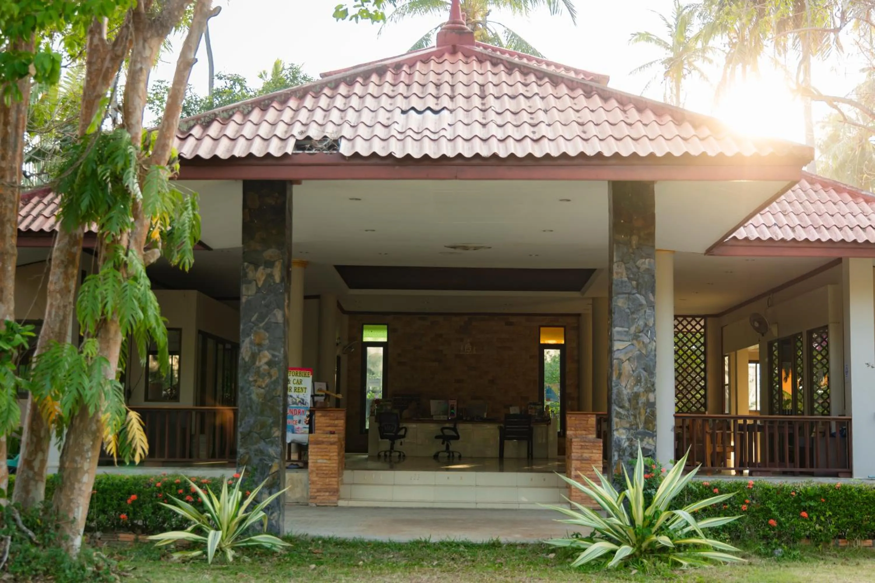 Lobby or reception in Dream Team Beach Resort