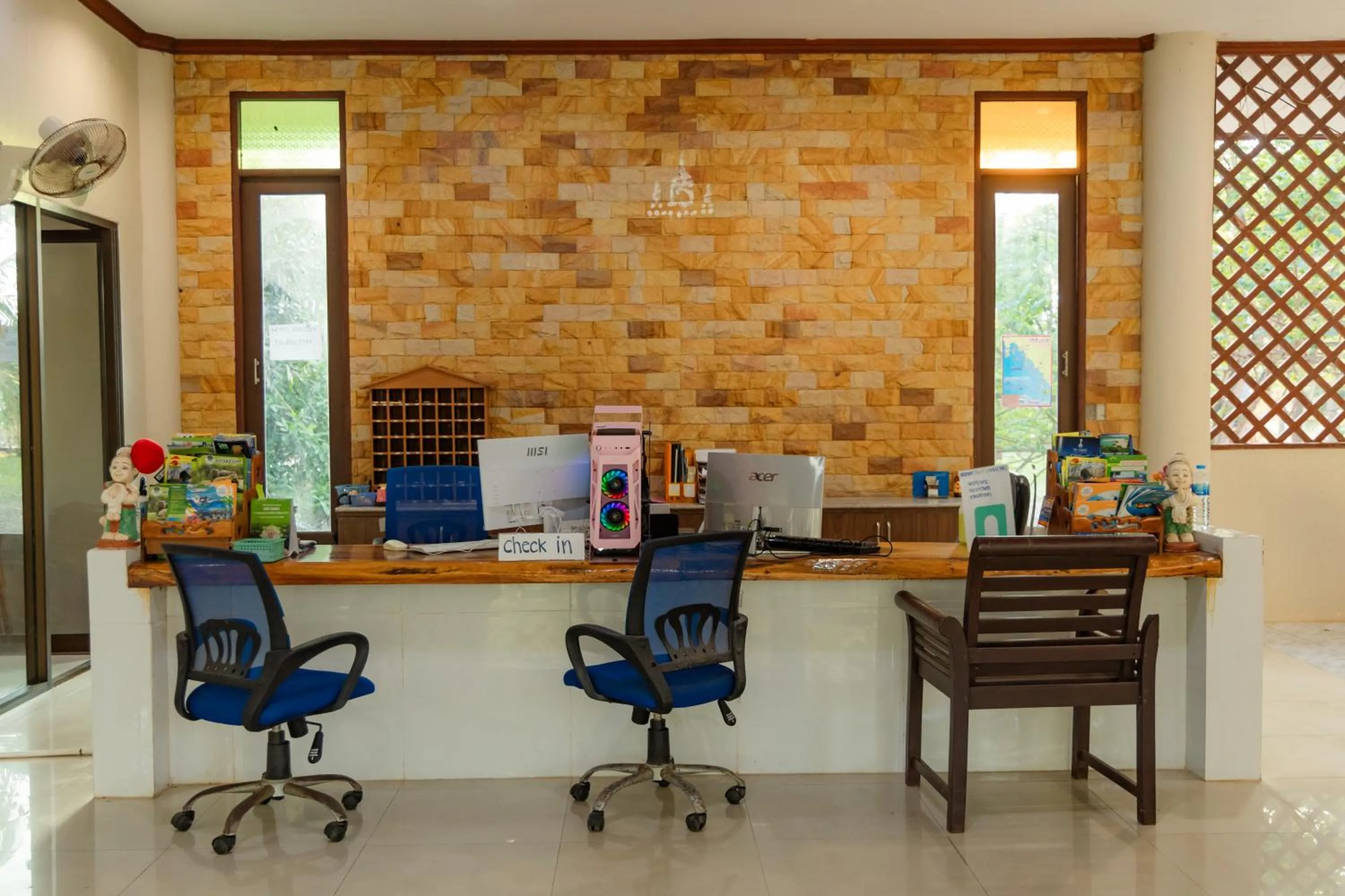 Lobby or reception in Dream Team Beach Resort