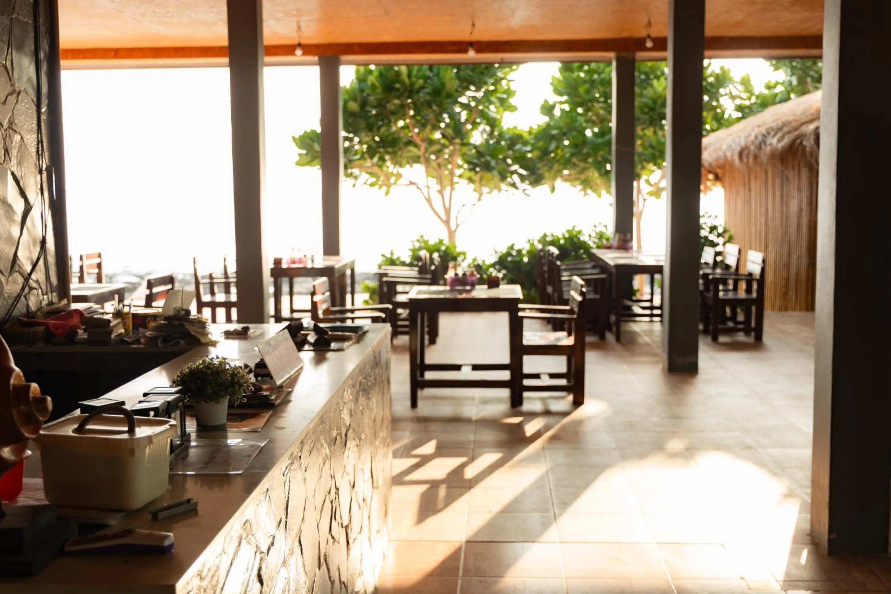Restaurant/places to eat in Dream Team Beach Resort