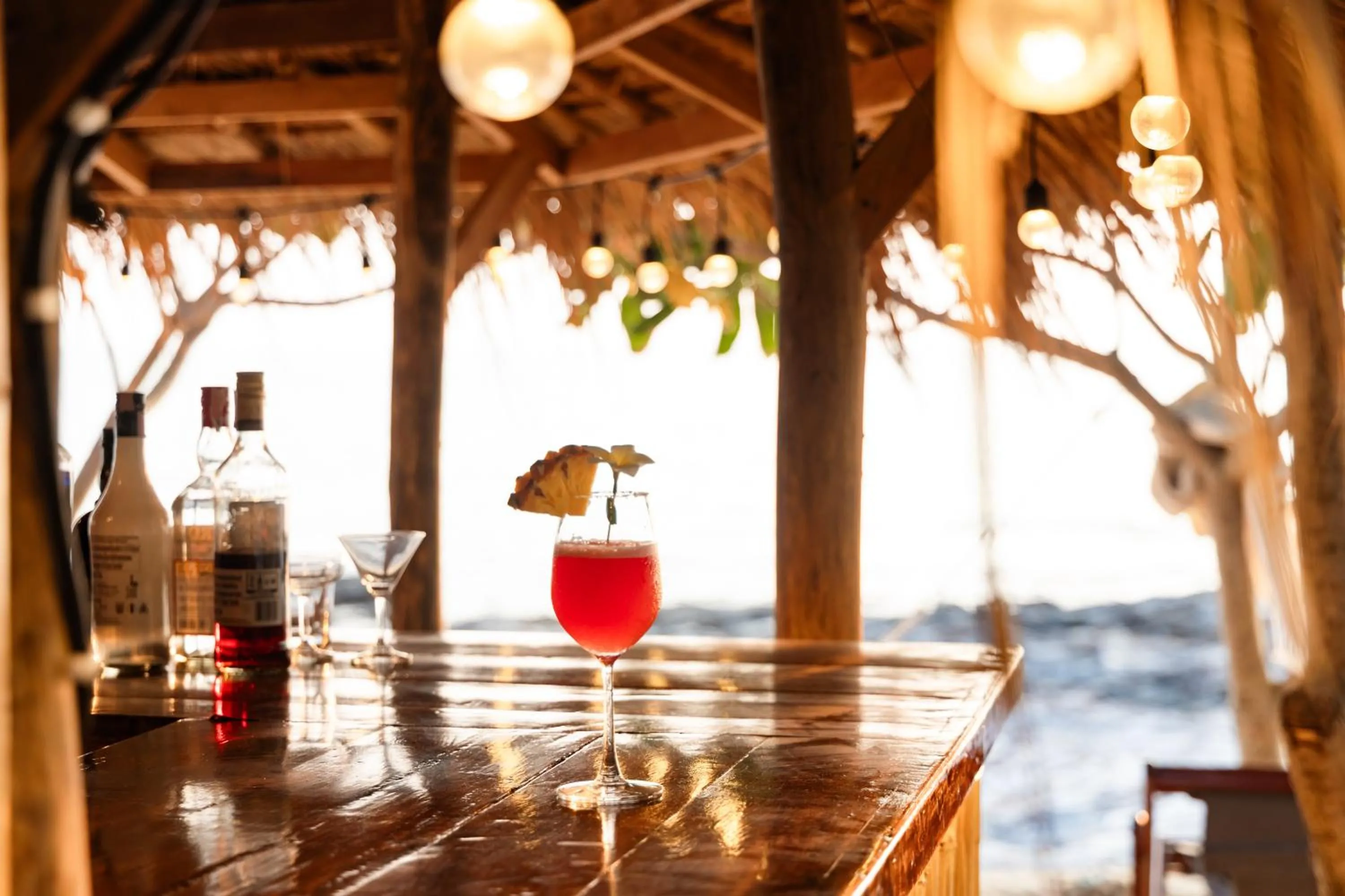 Drinks in Dream Team Beach Resort