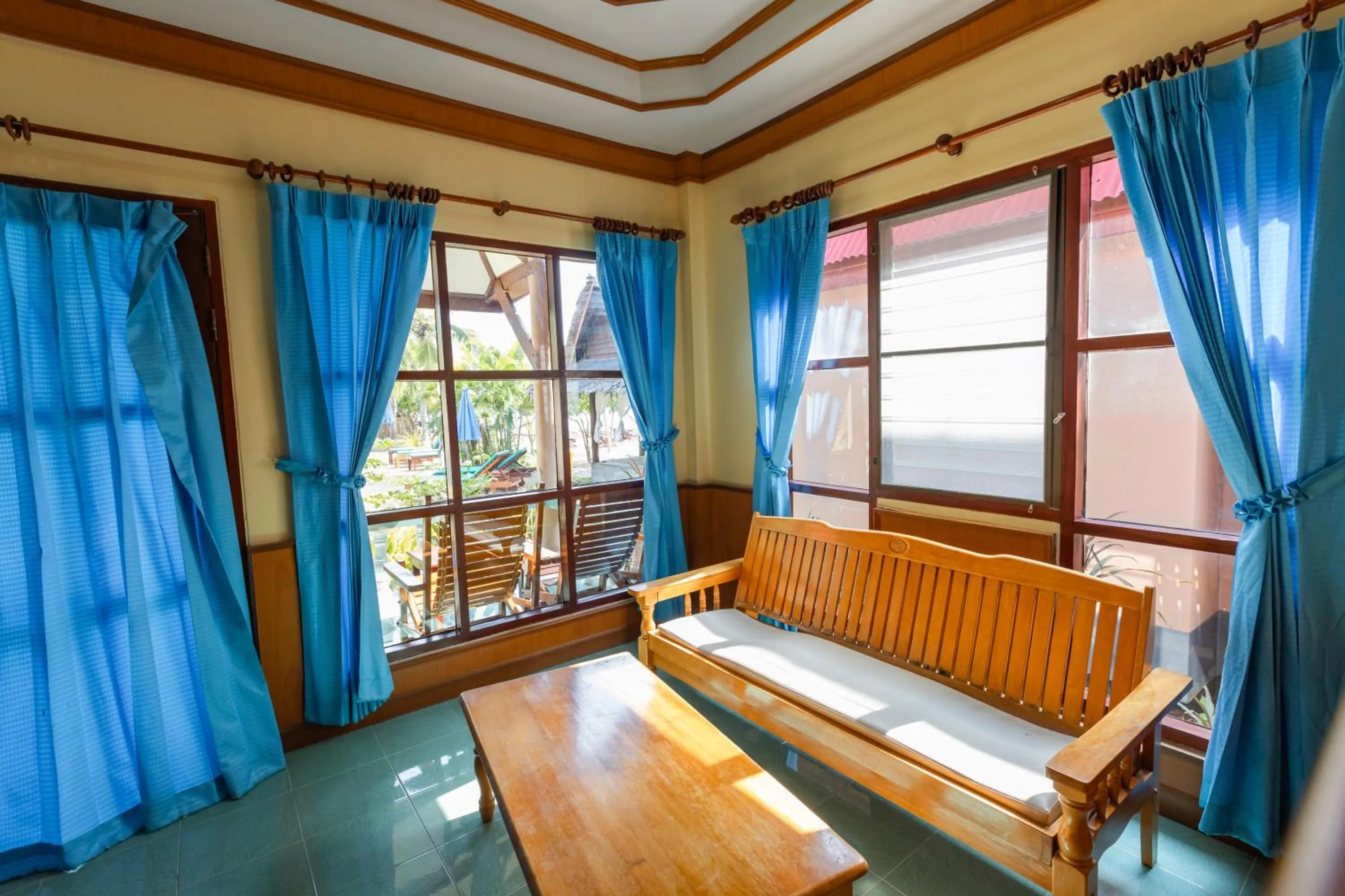 Living room in Dream Team Beach Resort