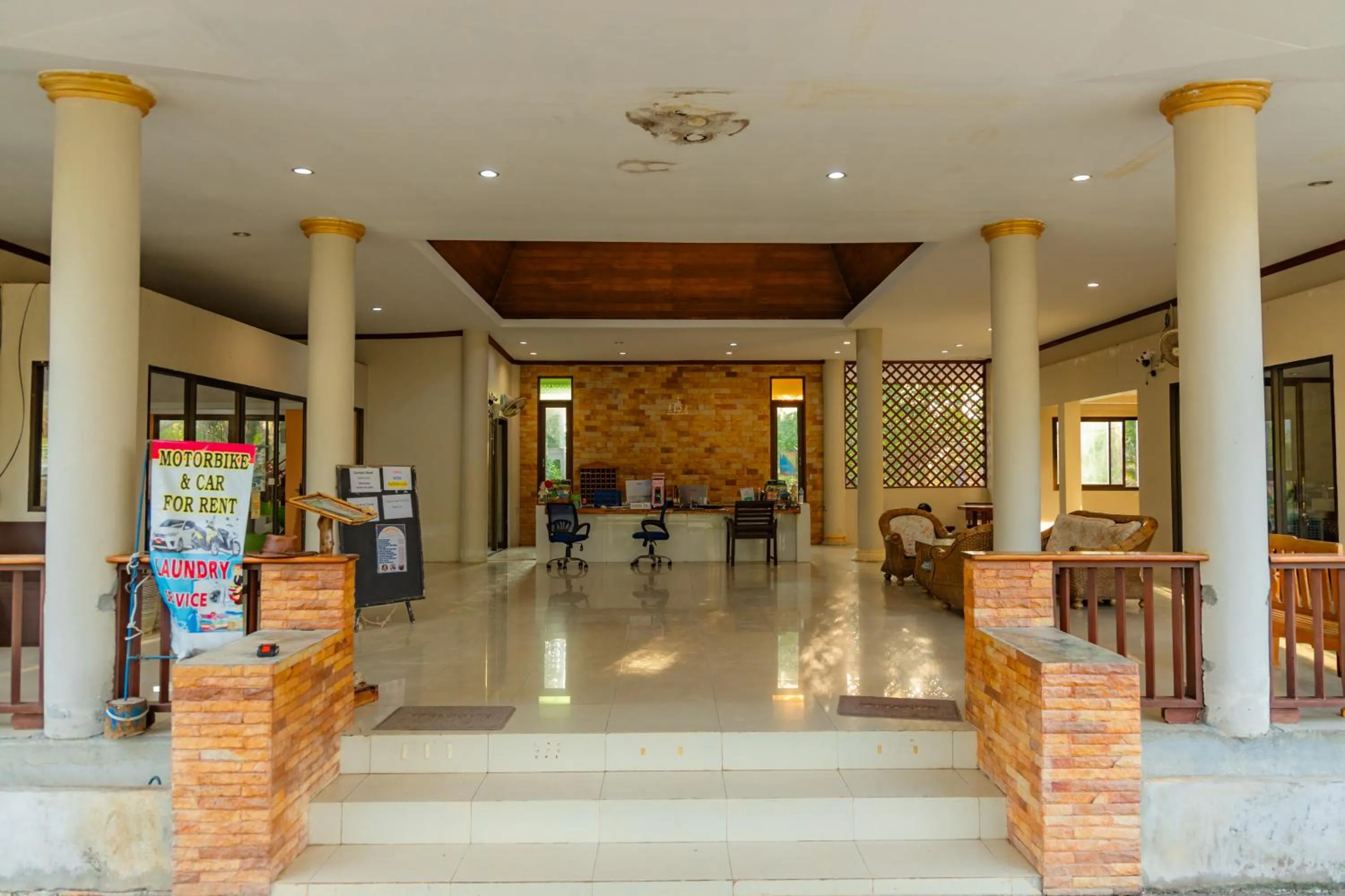 Lobby or reception in Dream Team Beach Resort