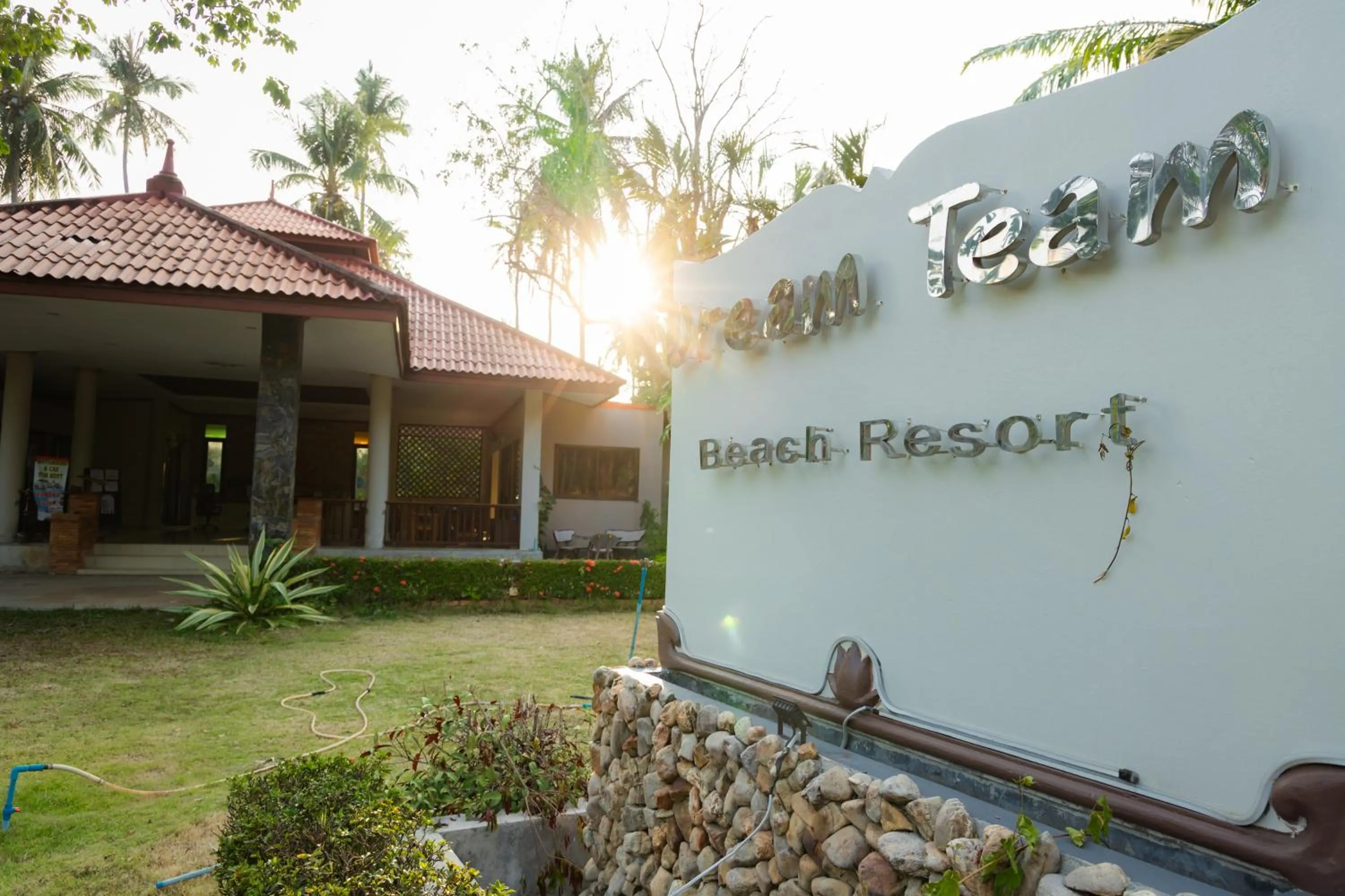 Lobby or reception in Dream Team Beach Resort