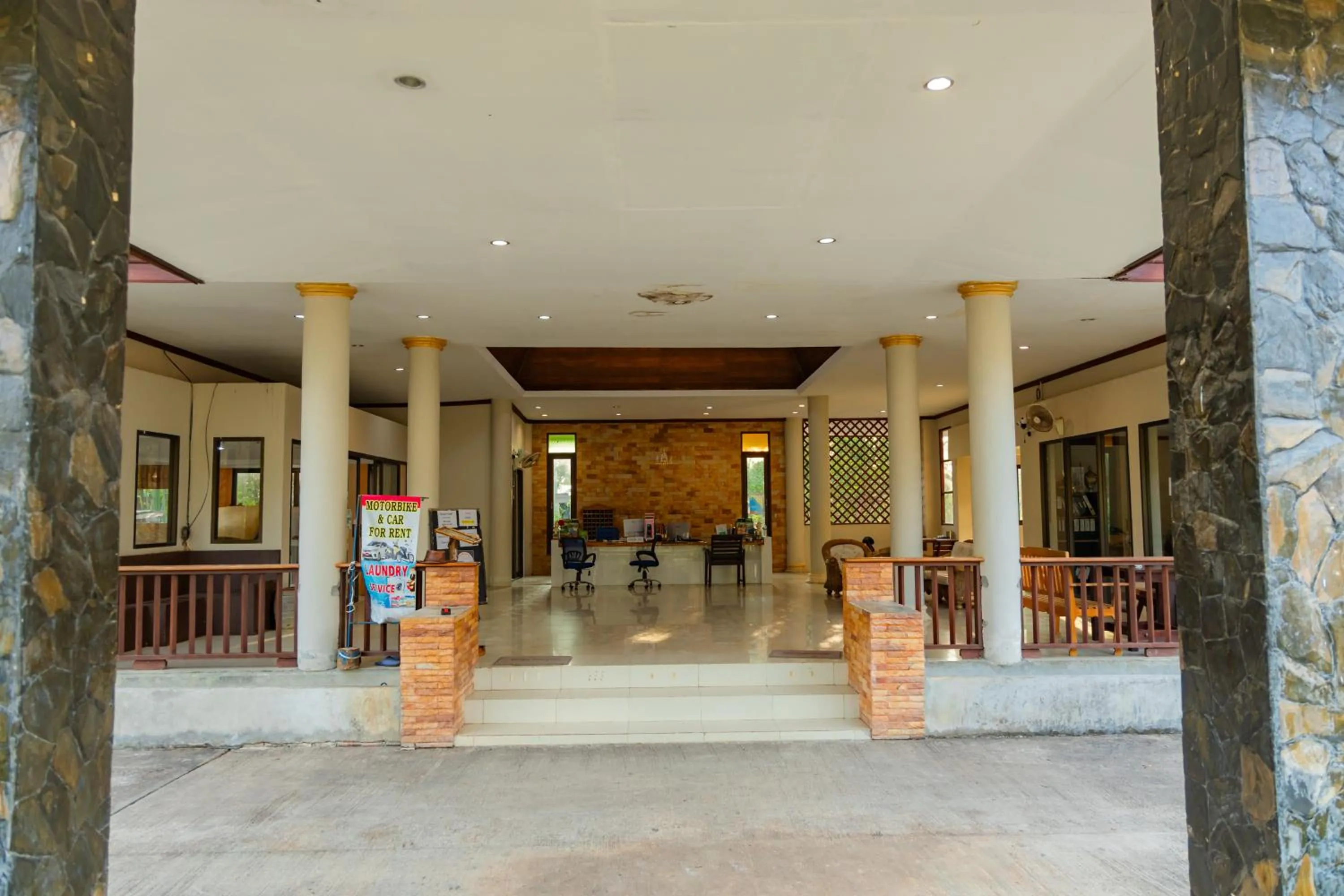 Lobby or reception in Dream Team Beach Resort