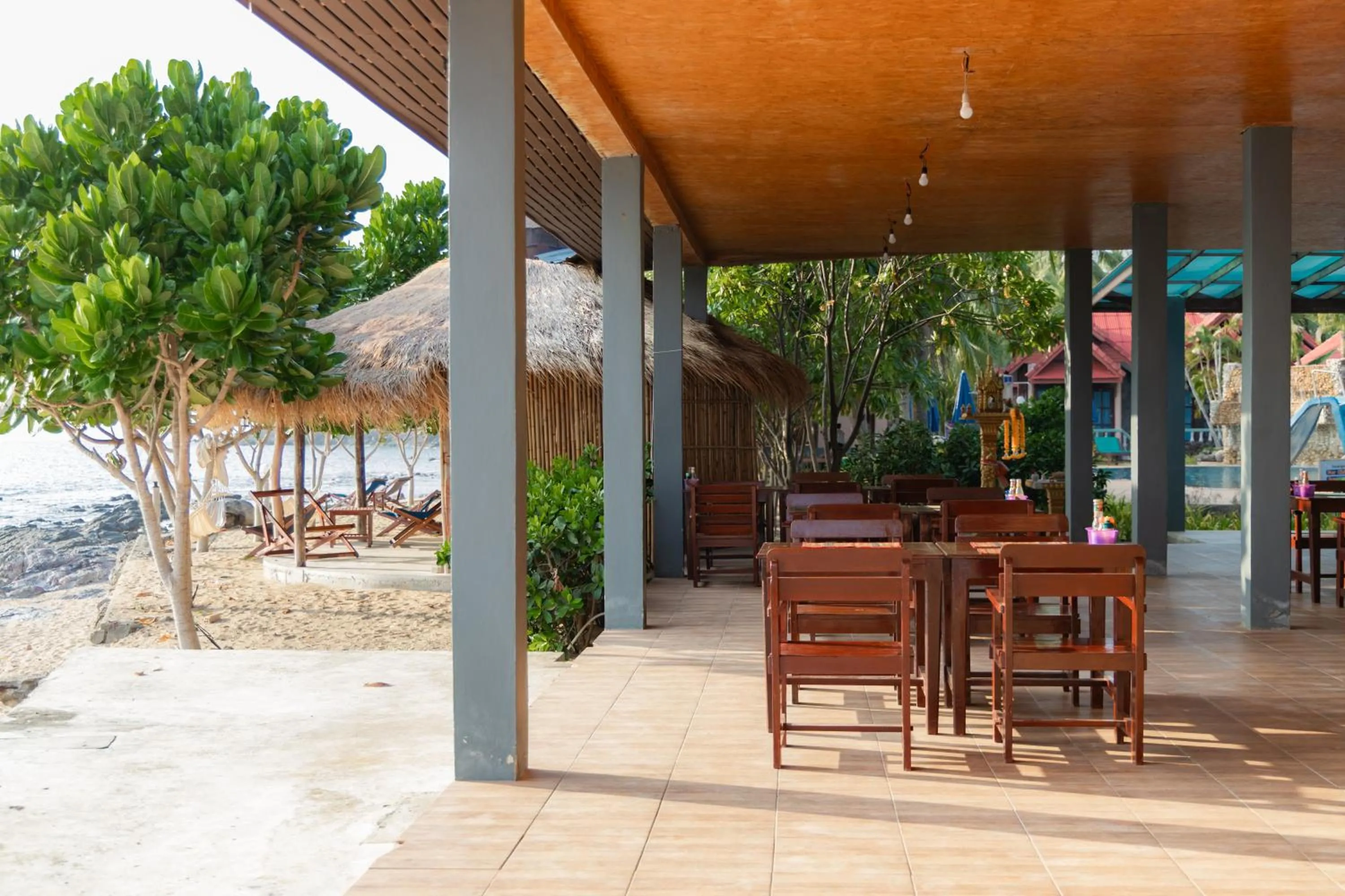 Restaurant/places to eat in Dream Team Beach Resort