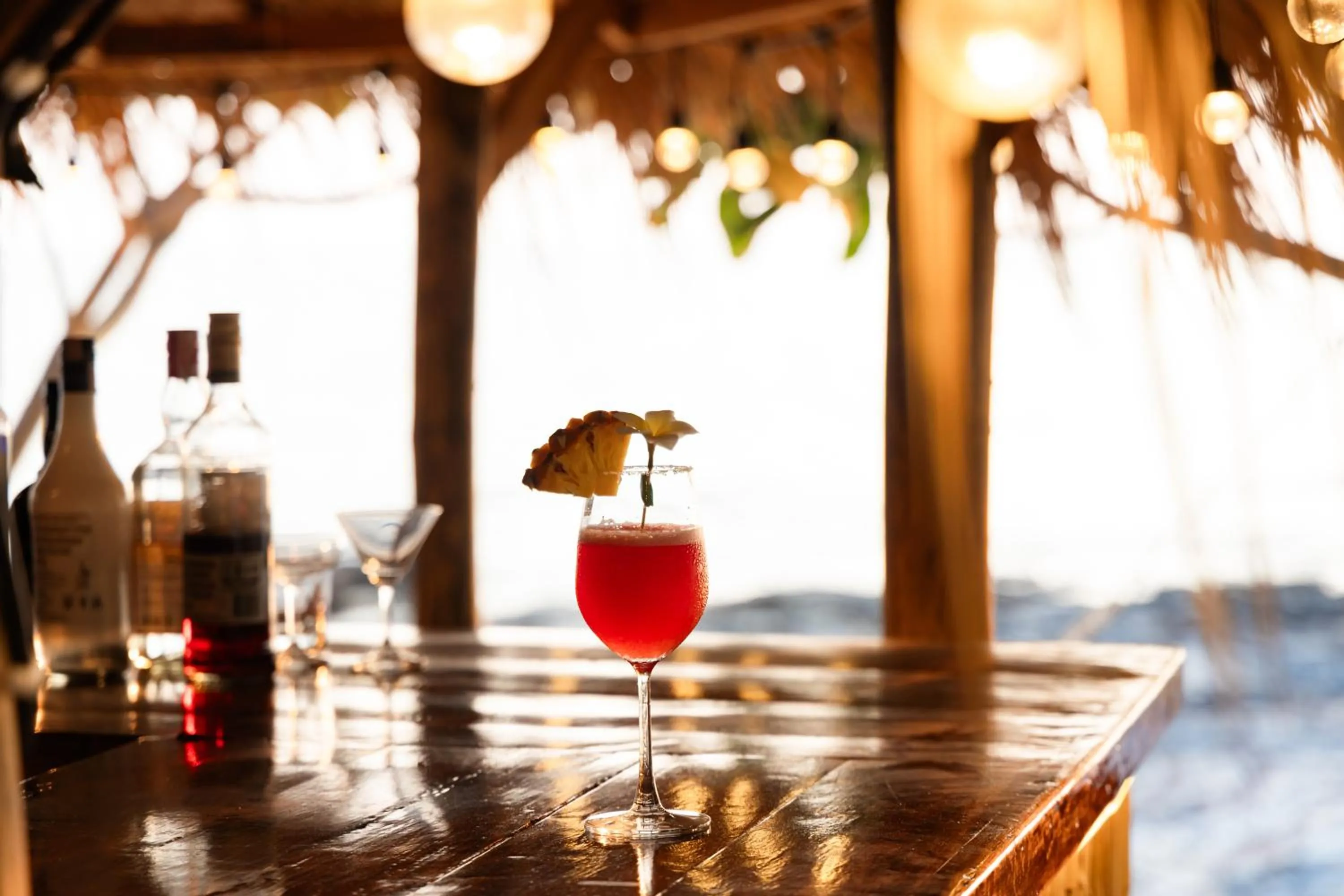 Drinks in Dream Team Beach Resort