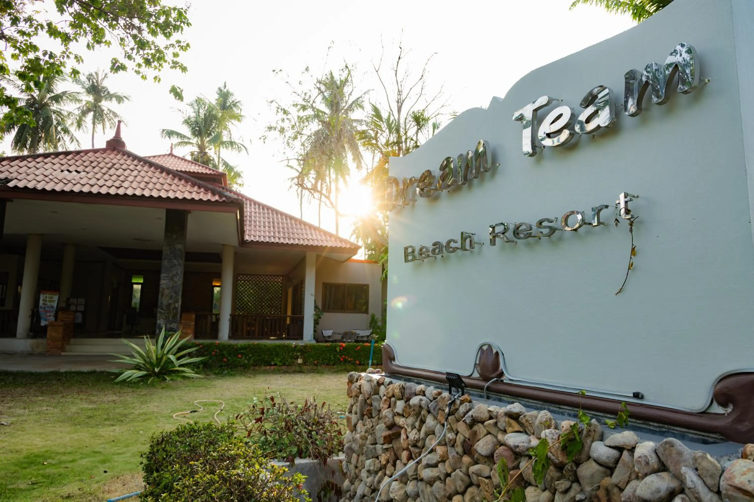 Lobby or reception in Dream Team Beach Resort