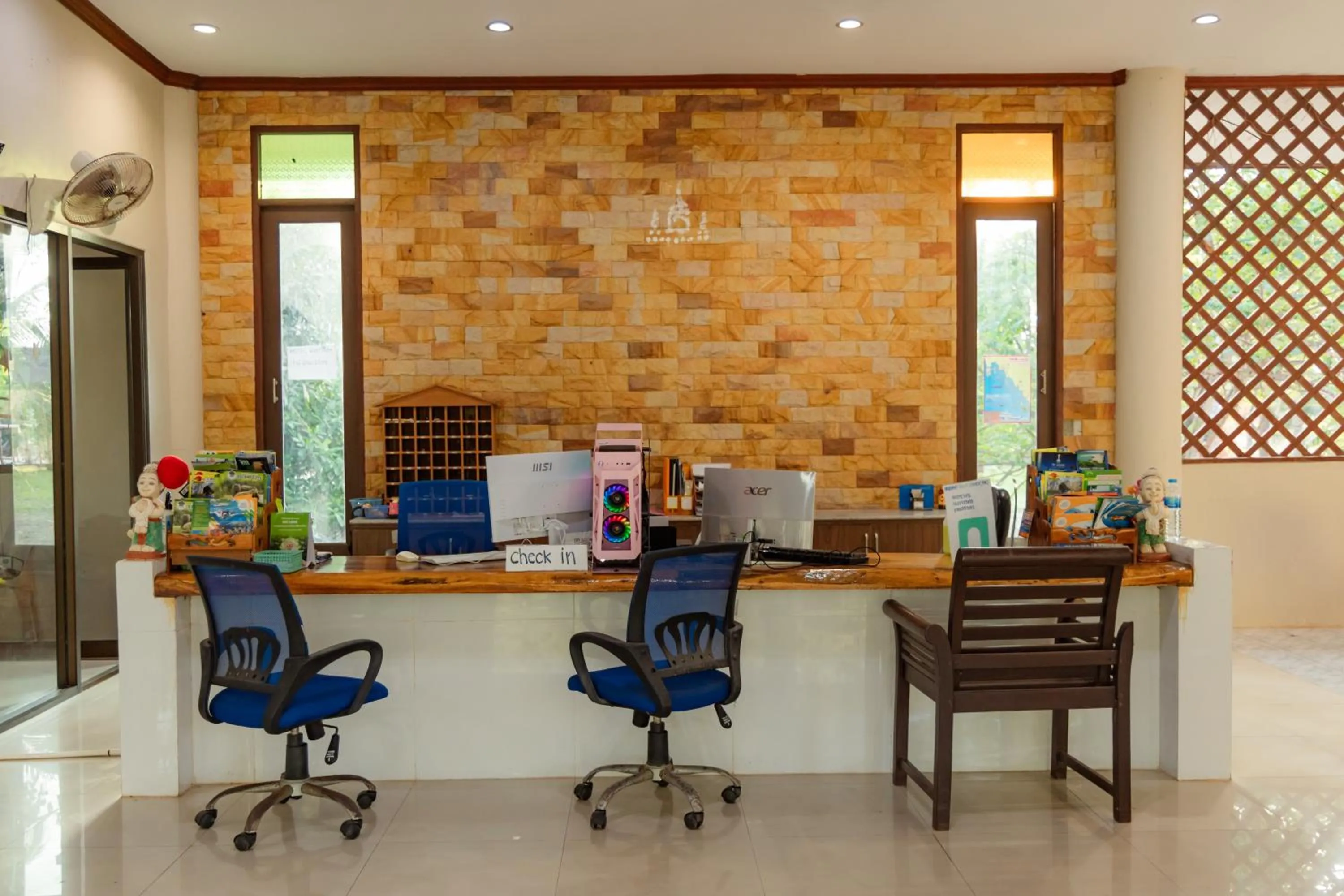 Lobby or reception in Dream Team Beach Resort