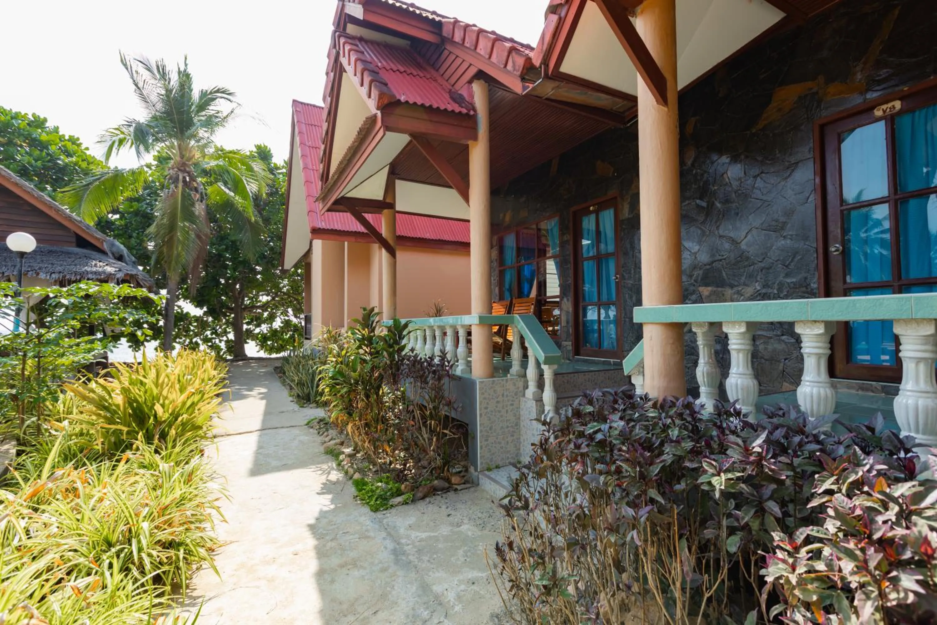 Garden in Dream Team Beach Resort