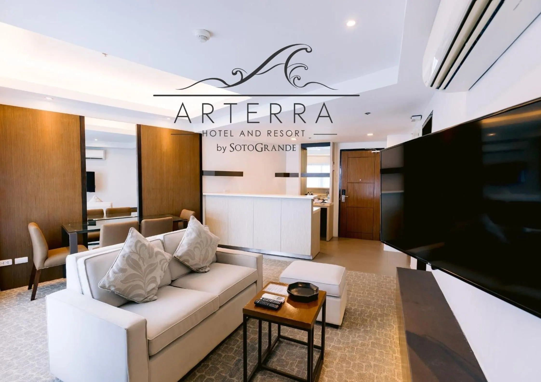 Living room in Arterra Hotel and Resort