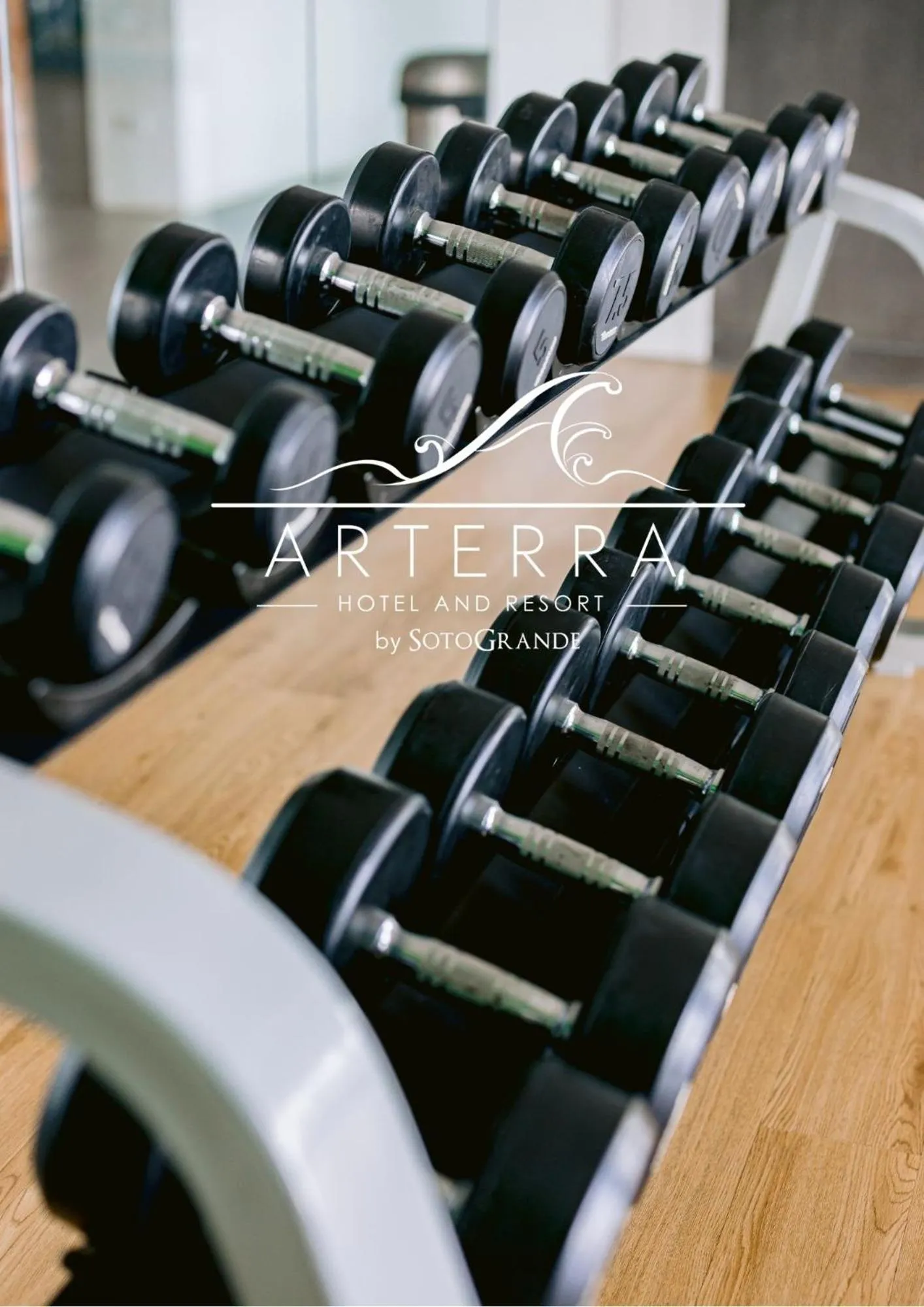 Fitness centre/facilities in Arterra Hotel and Resort