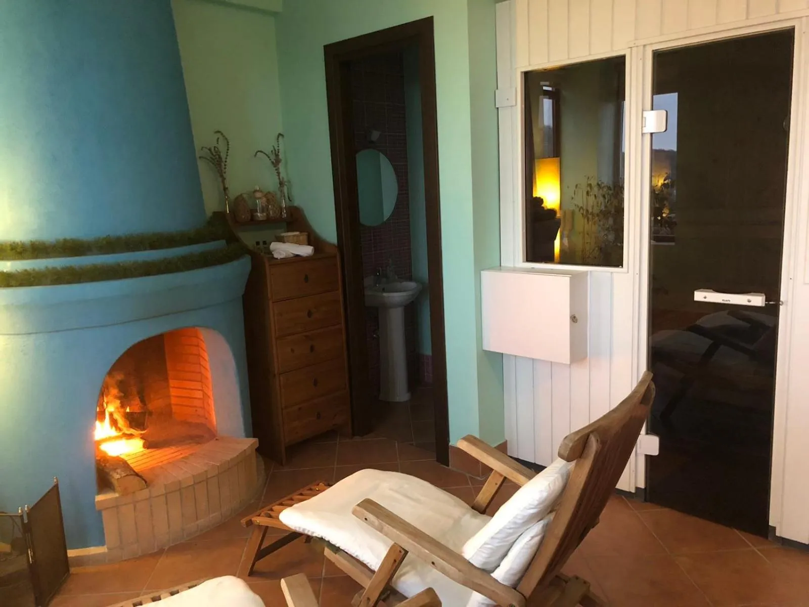 Sauna in Vaela Hotel Cultural Resort