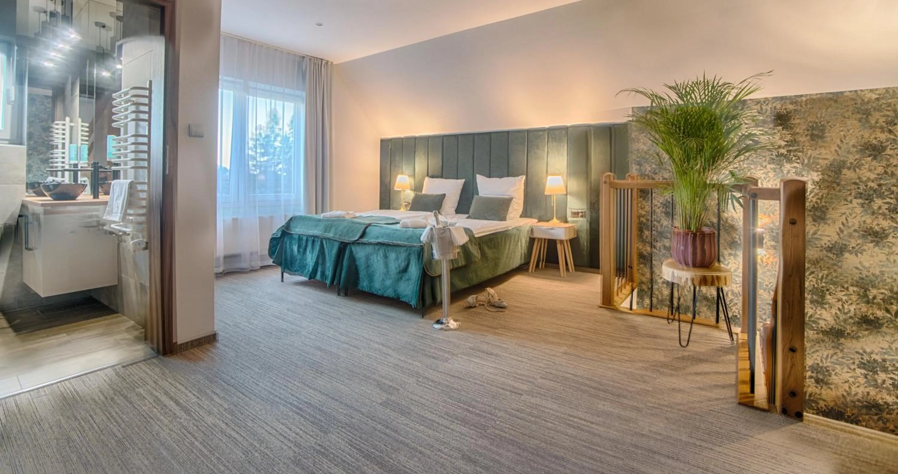 Bedroom, Bed in Hotel Kotarz Spa&Wellness