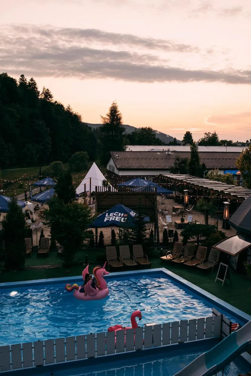 Pool view in Hotel Kotarz Spa&Wellness