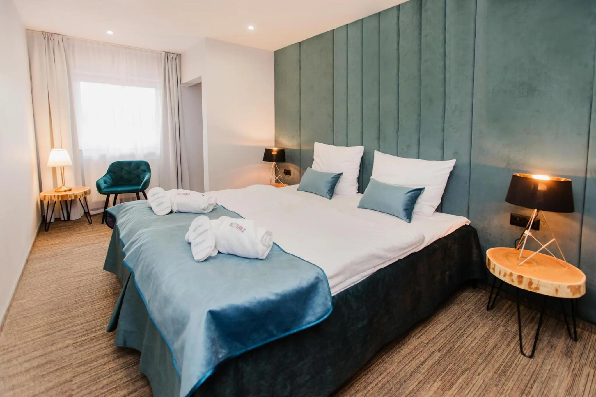 Bed in Hotel Kotarz Spa&Wellness