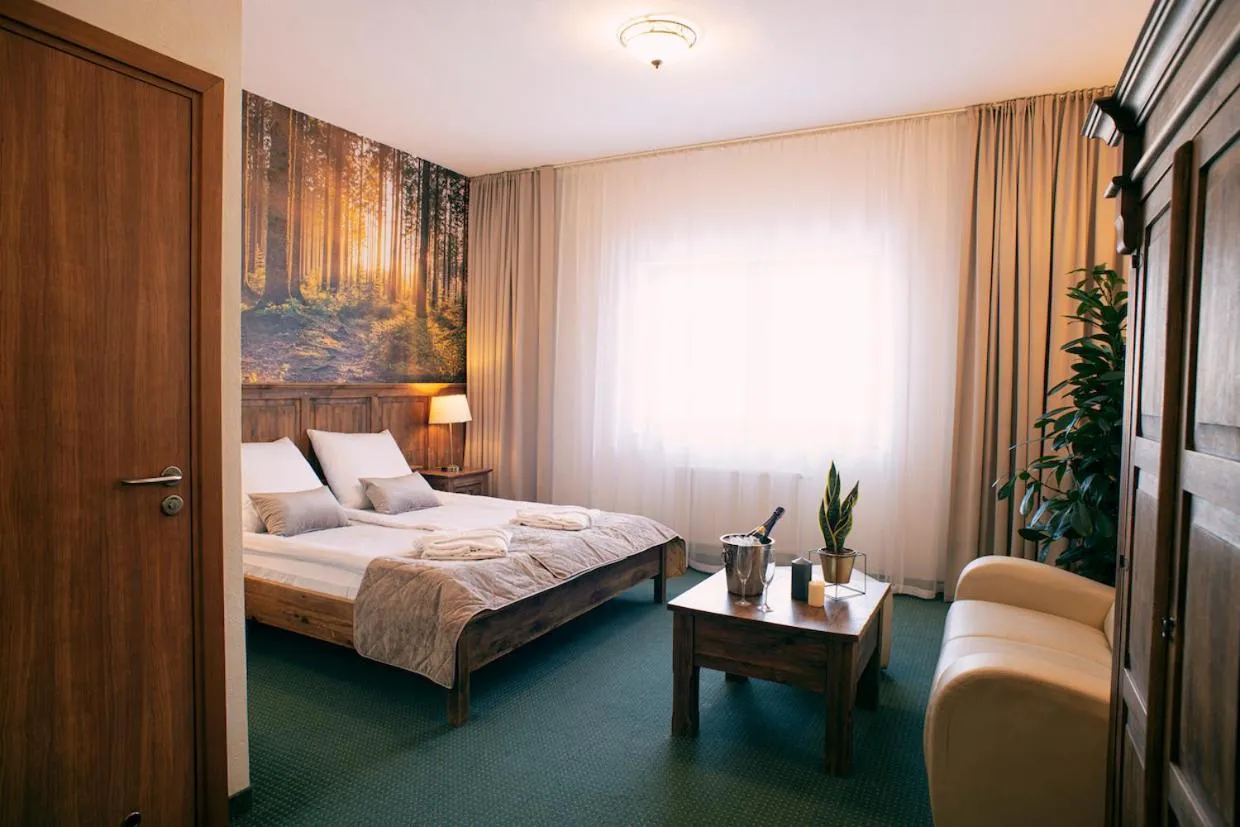 Bed in Hotel Kotarz Spa&Wellness