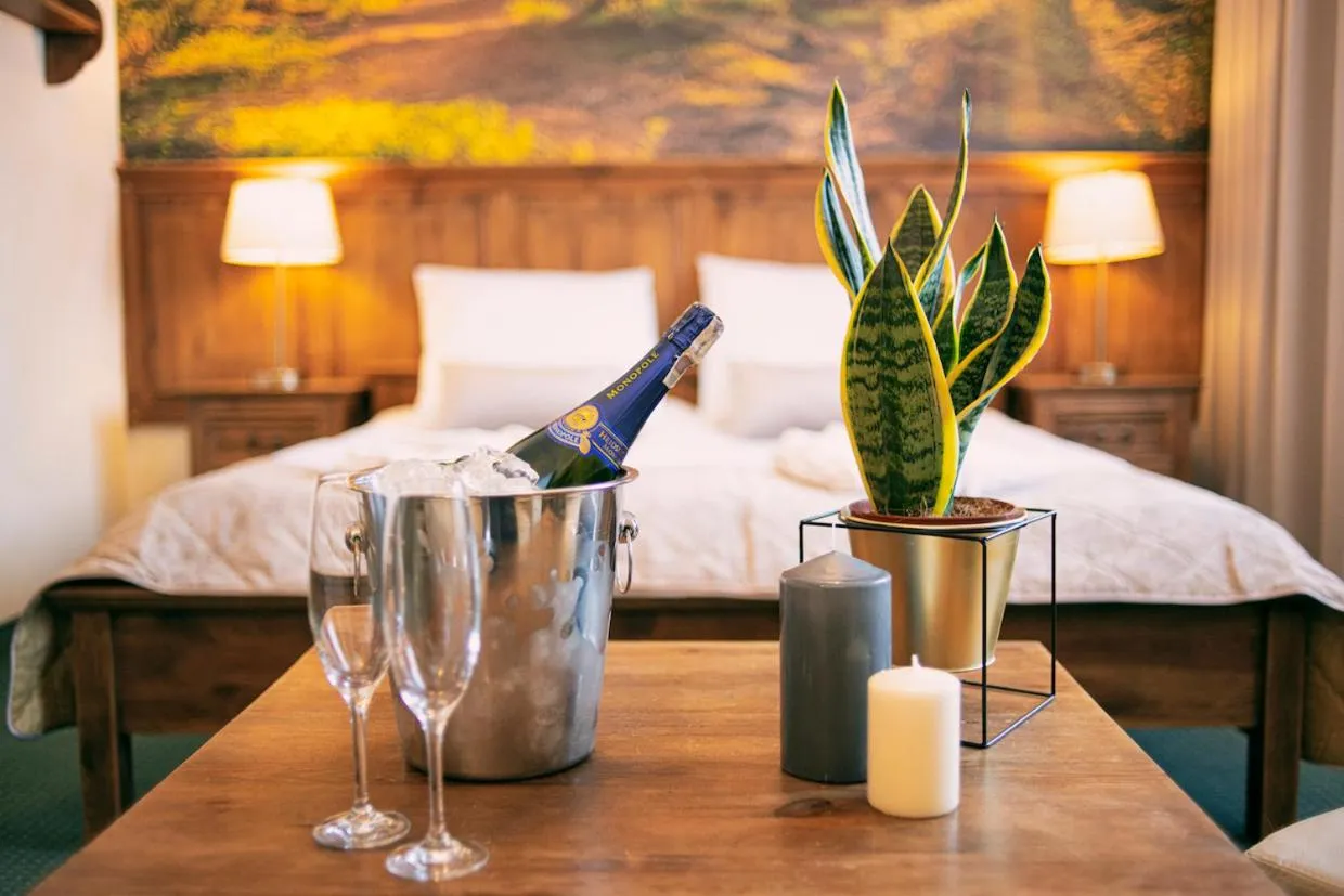 Bed in Hotel Kotarz Spa&Wellness