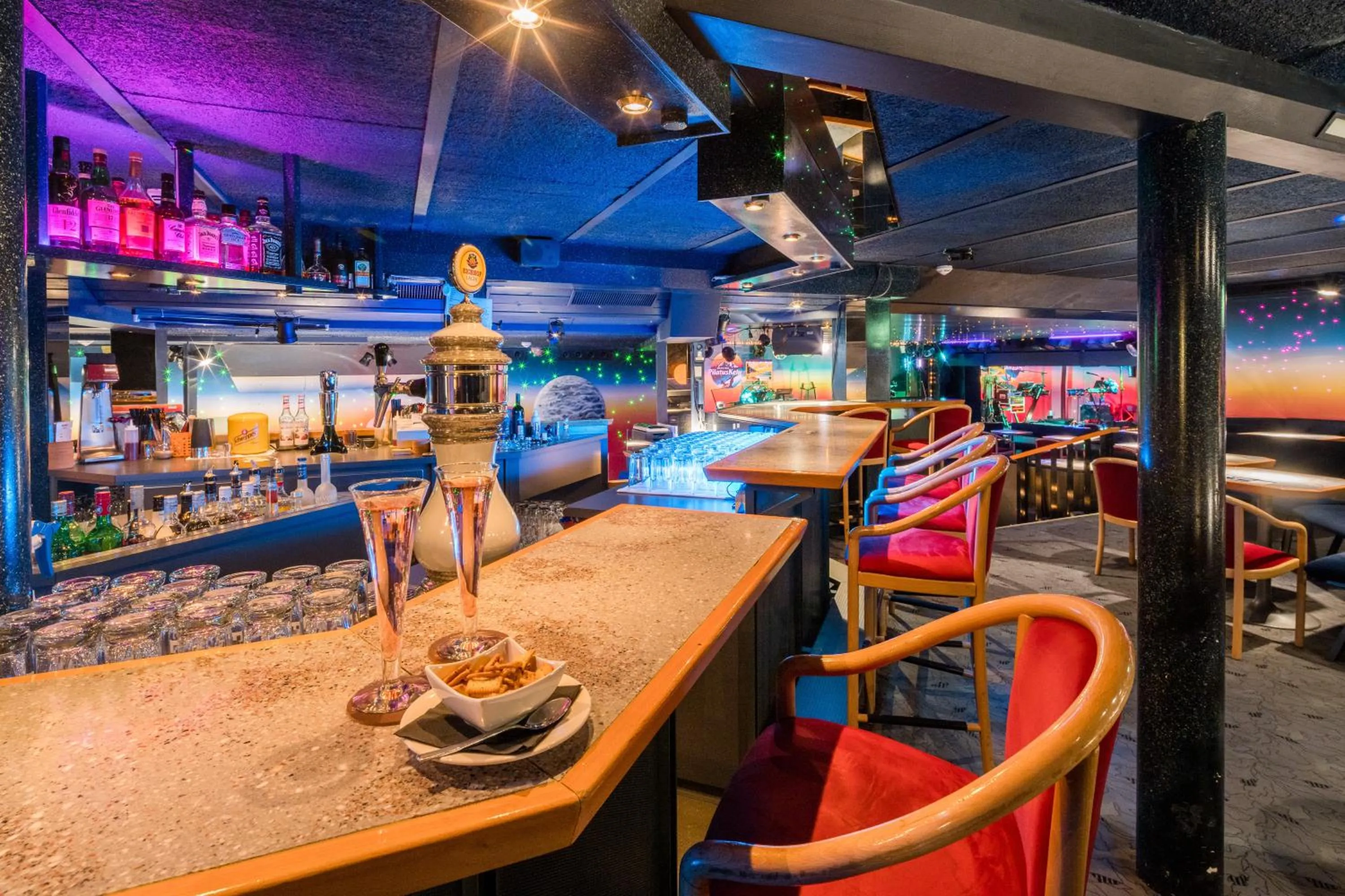 Lounge or bar in Seehotel Pilatus