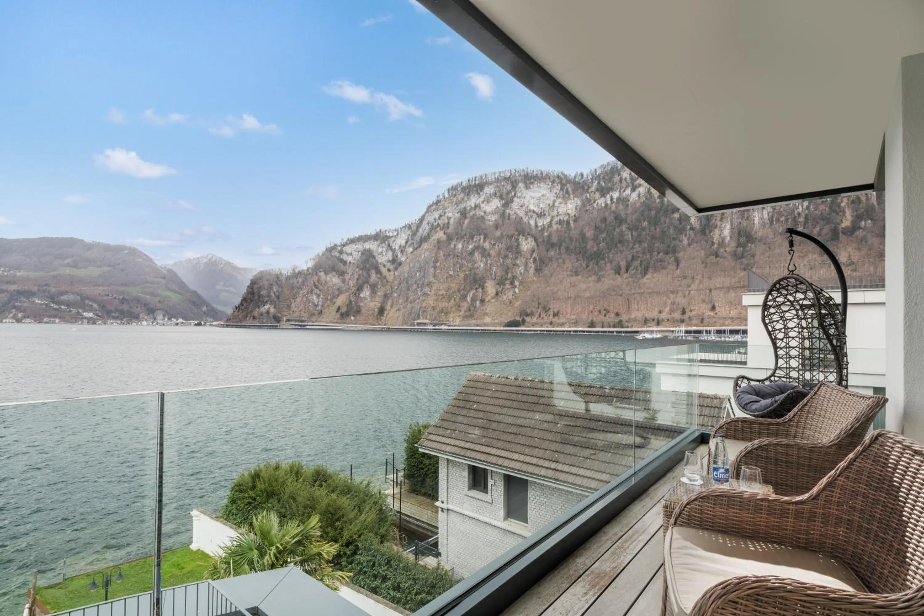 View (from property/room) in Seehotel Pilatus