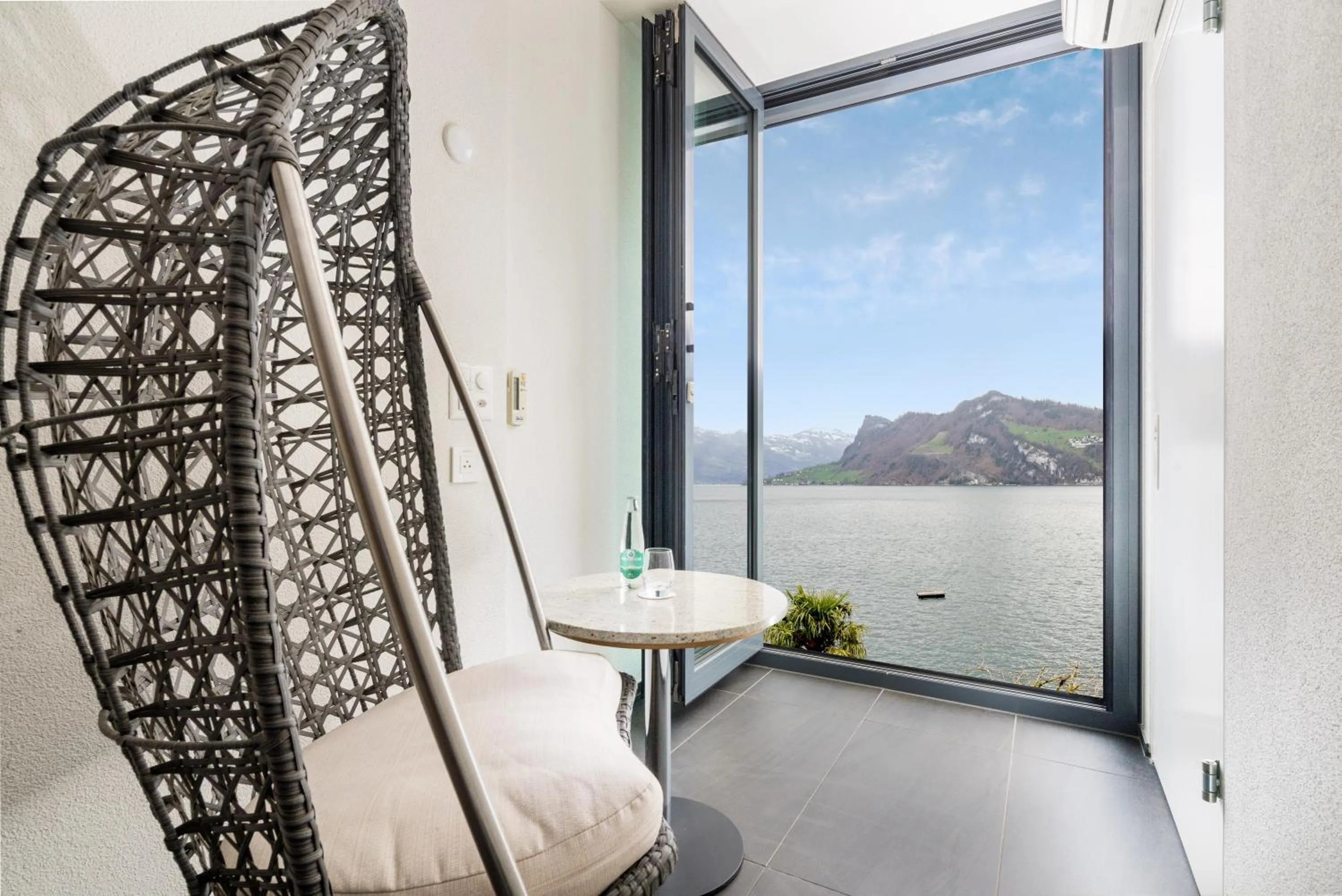 View (from property/room) in Seehotel Pilatus