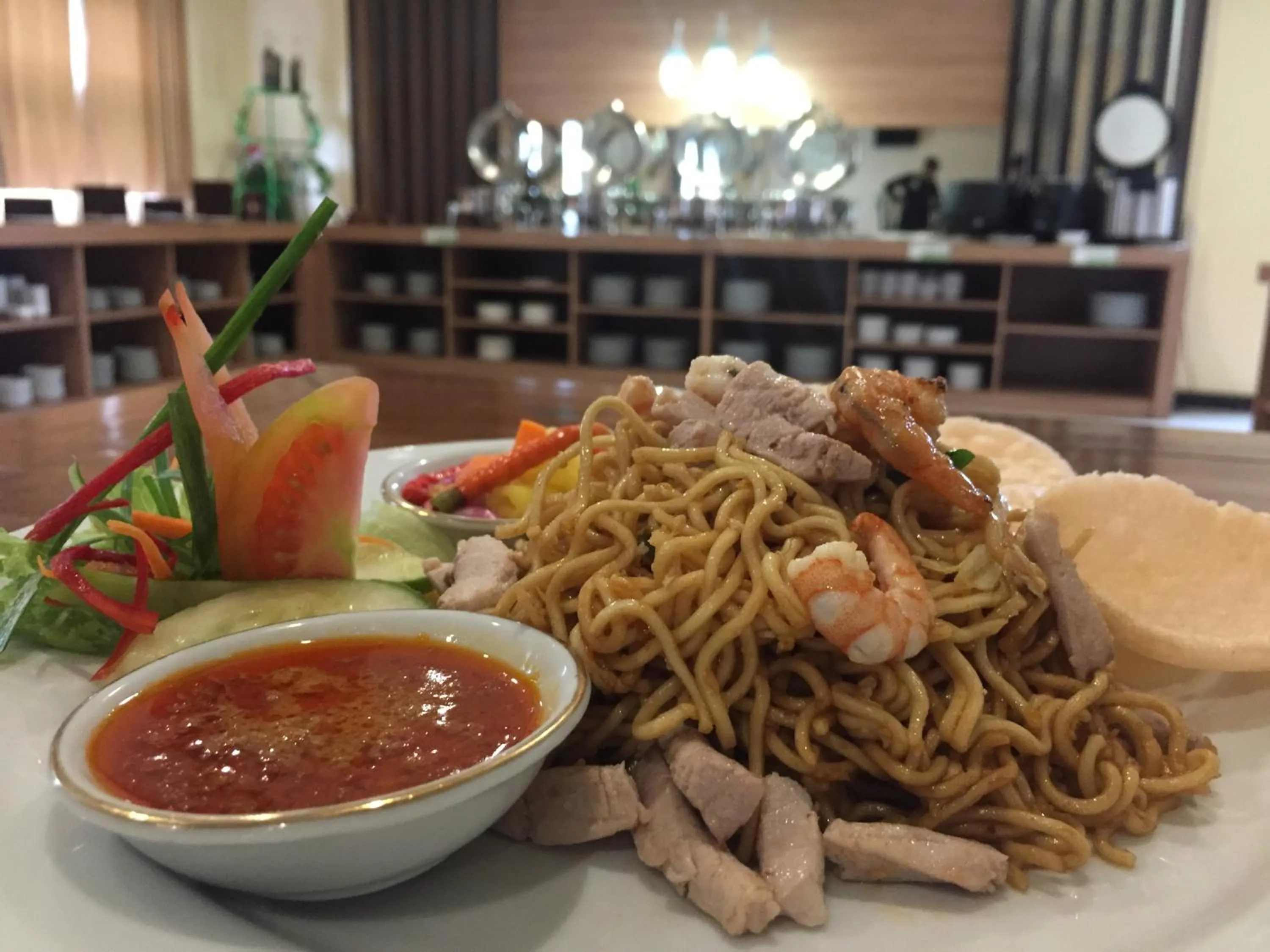 Breakfast in Grand Madani Hotel