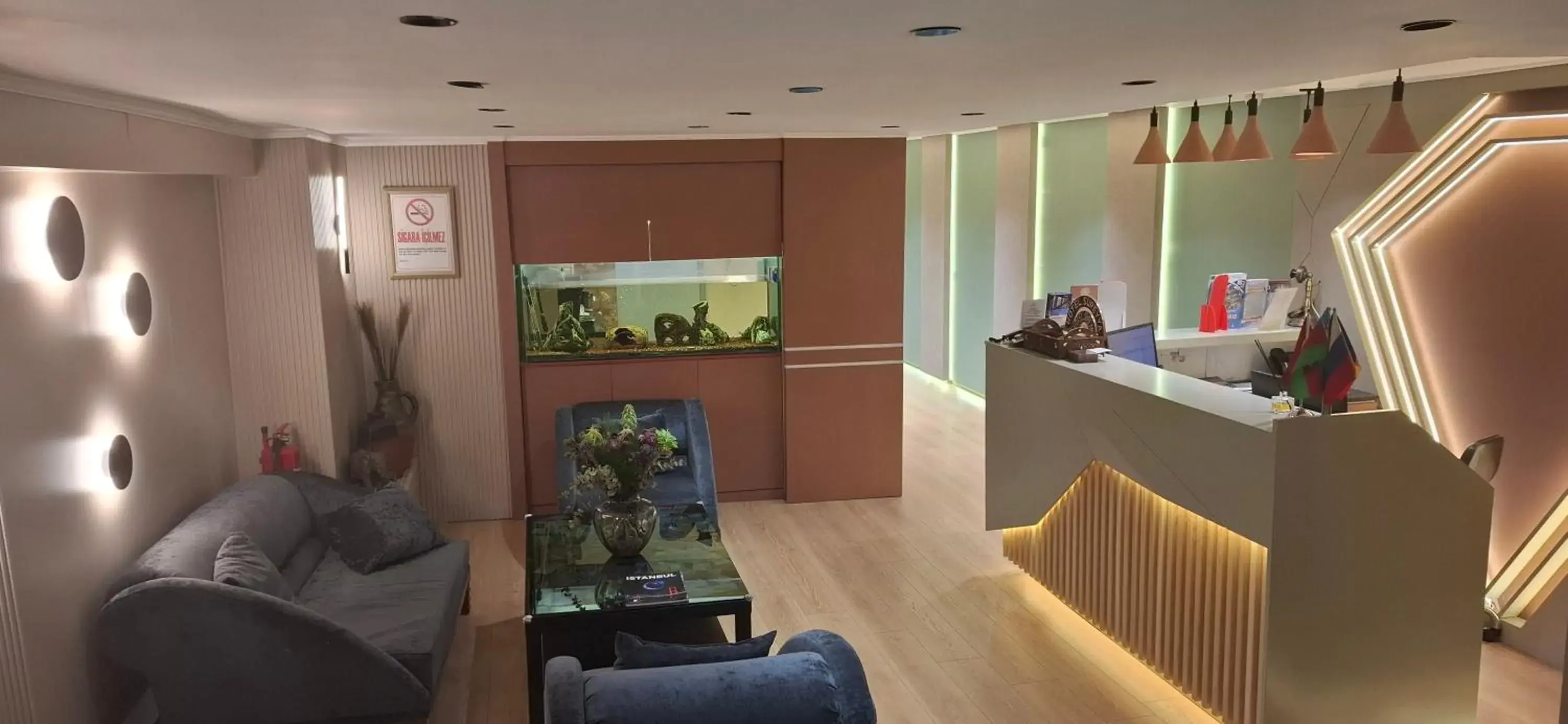 Lobby or reception in Hotel Süreyya Lobby or reception in Hotel Süreyya