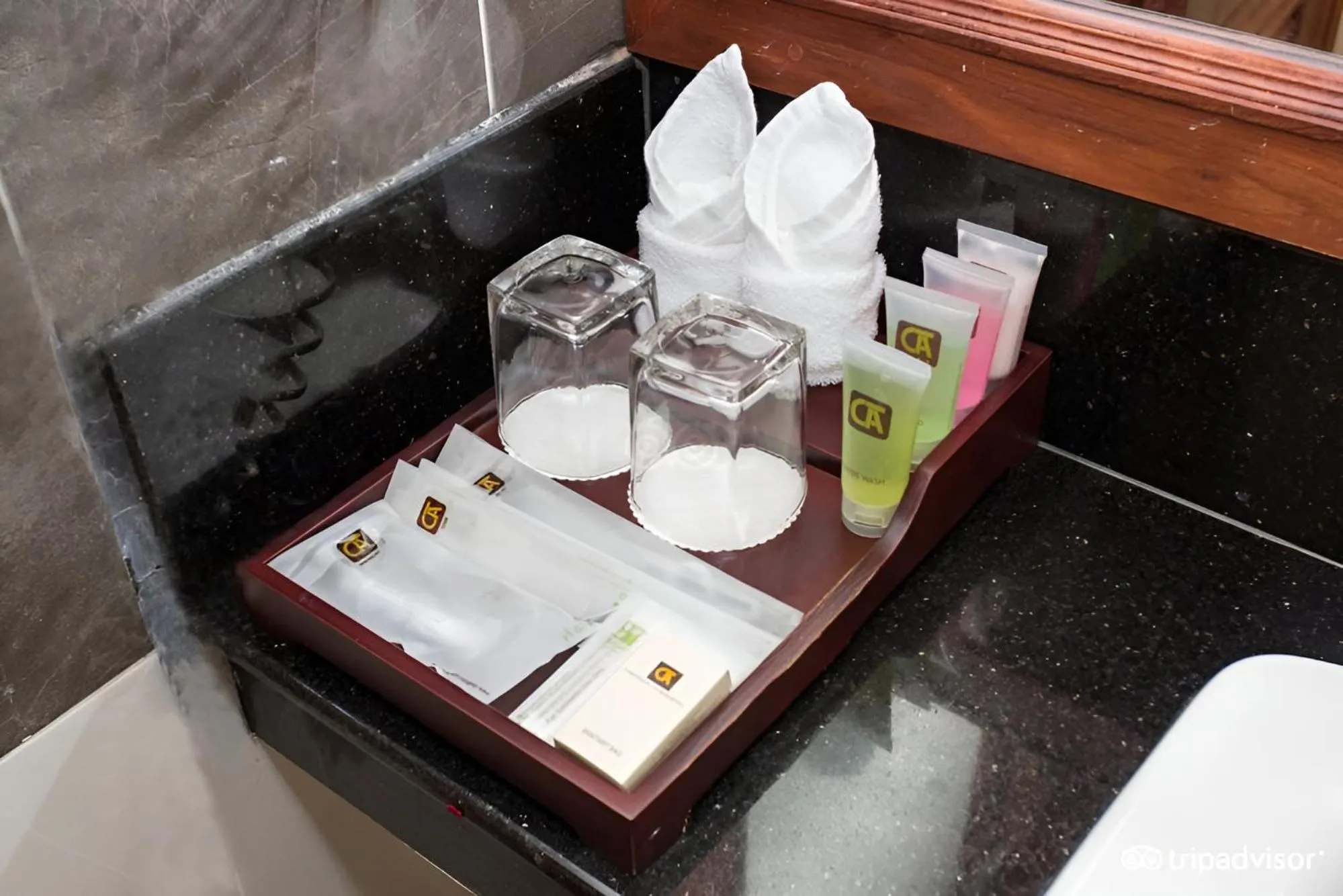 Bathroom in Cheathata CTA Hotel Siem Reap