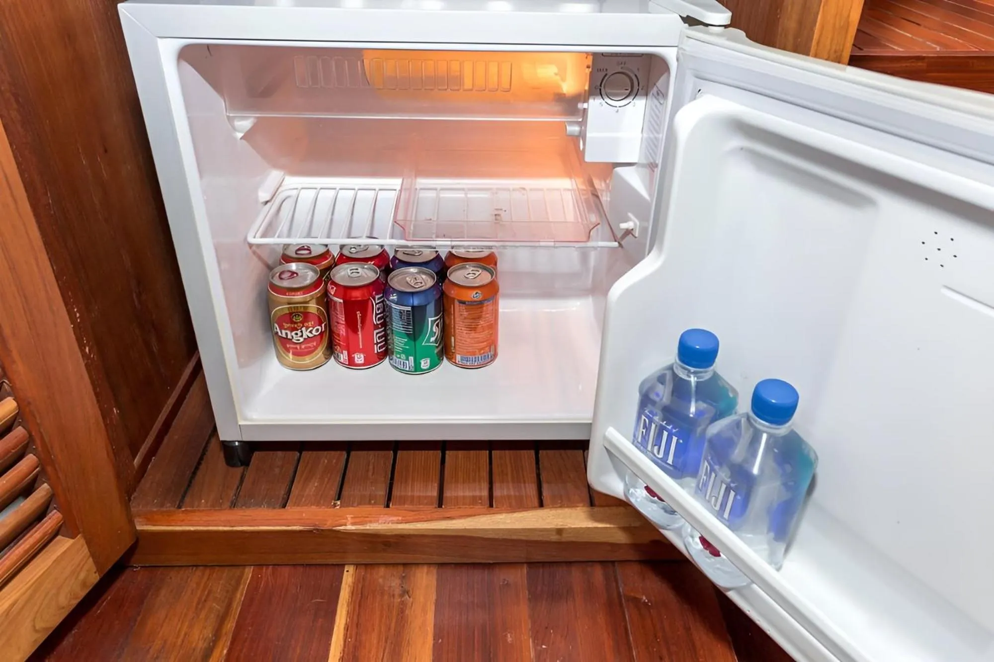 minibar in Cheathata CTA Hotel Siem Reap