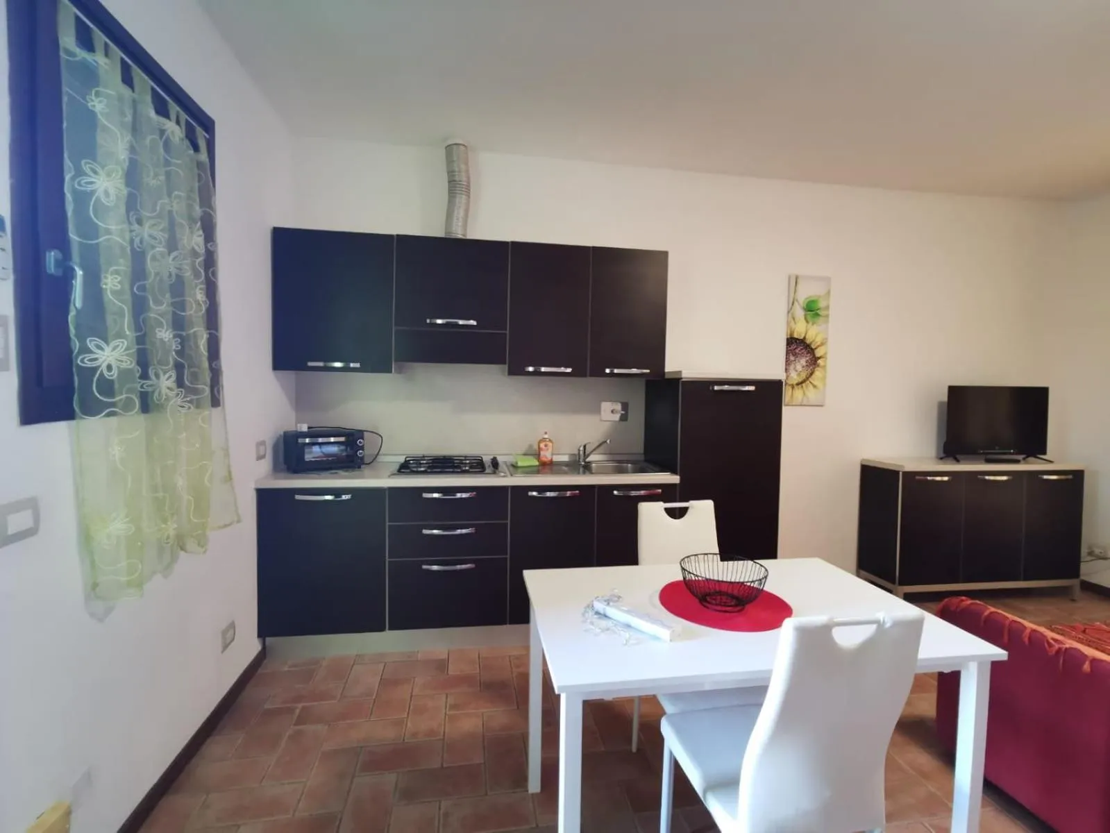 Kitchen or kitchenette in Residenza Principina