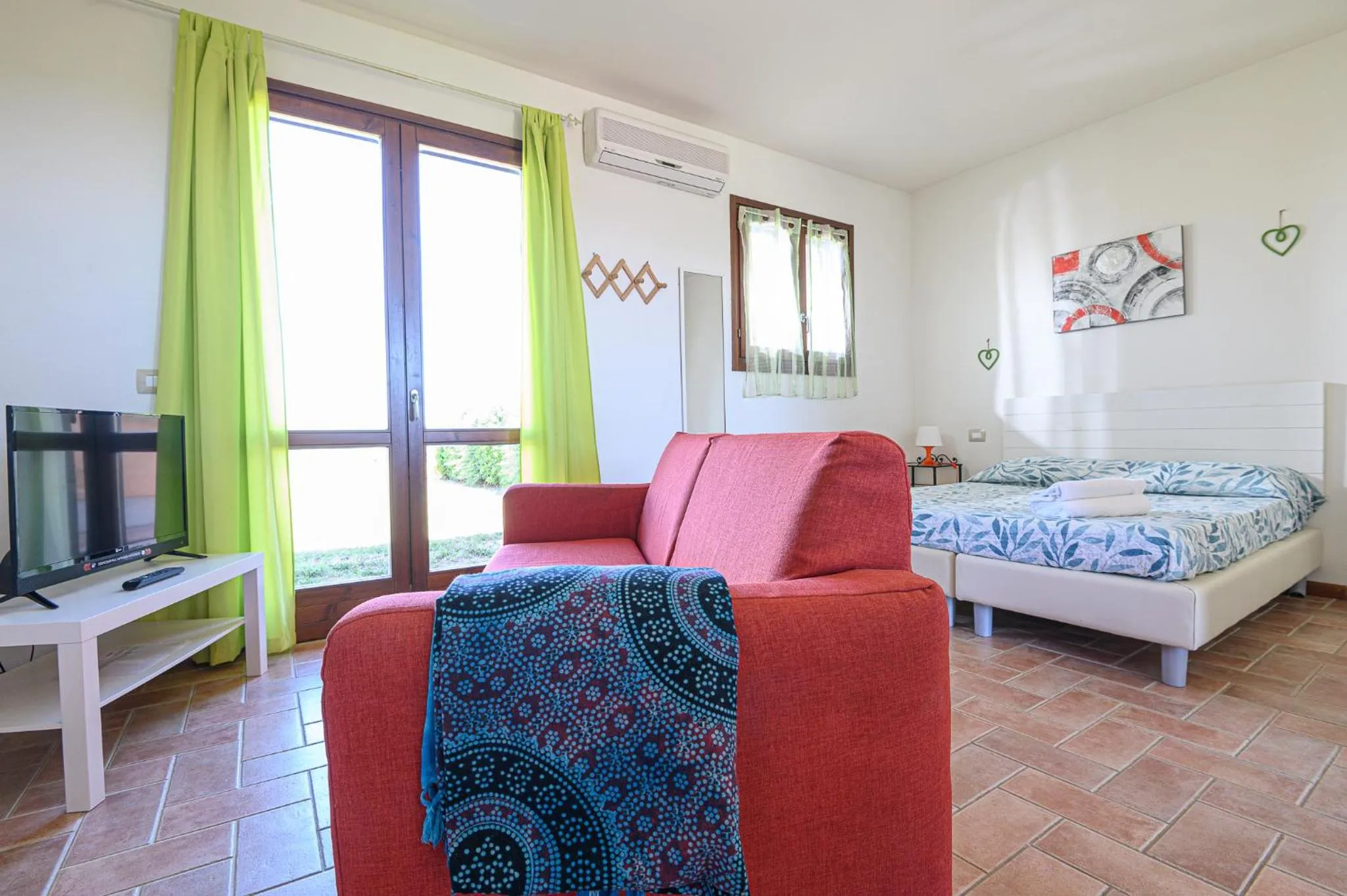 TV and multimedia, Bed in Residenza Principina