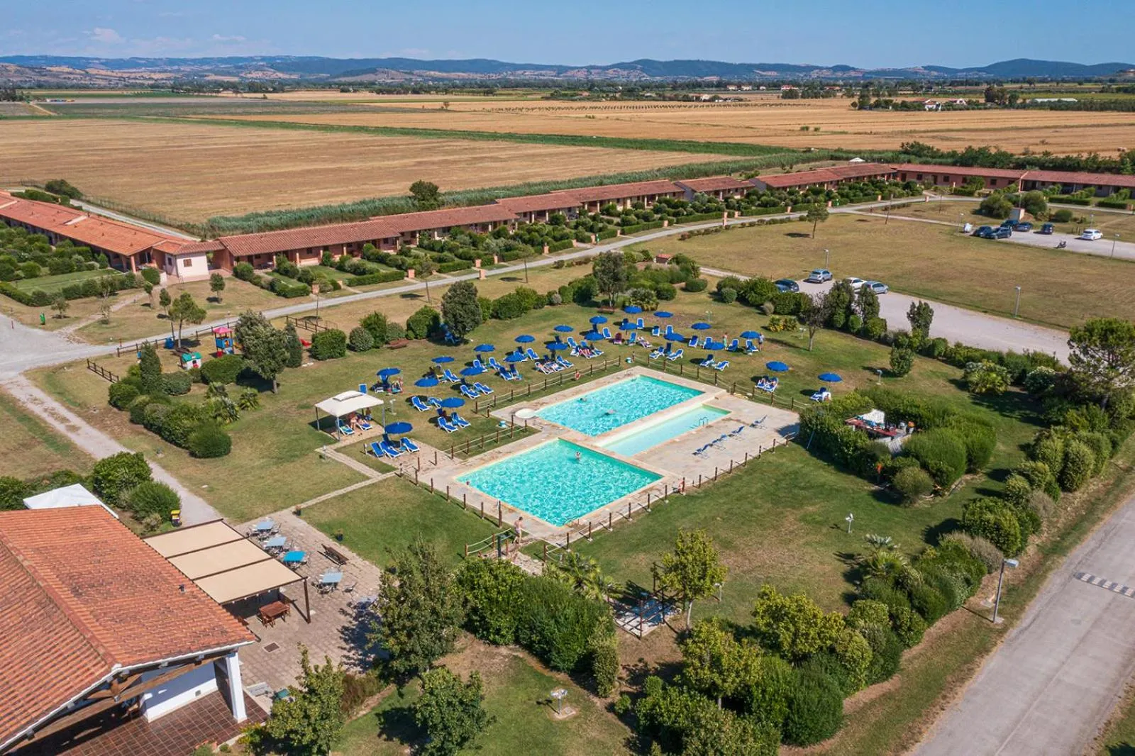 Bird's eye view in Residenza Principina