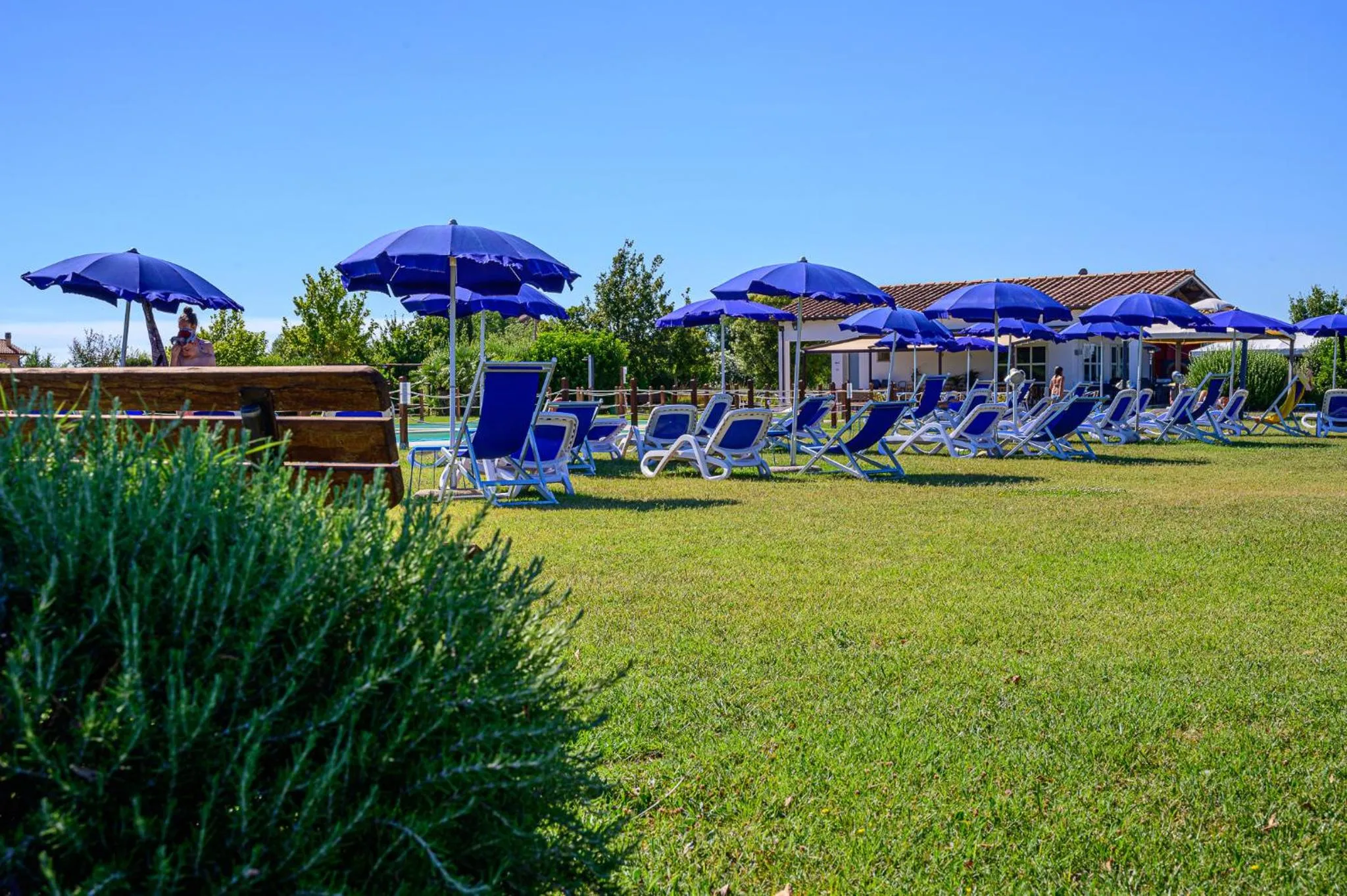 Swimming pool in Residenza Principina
