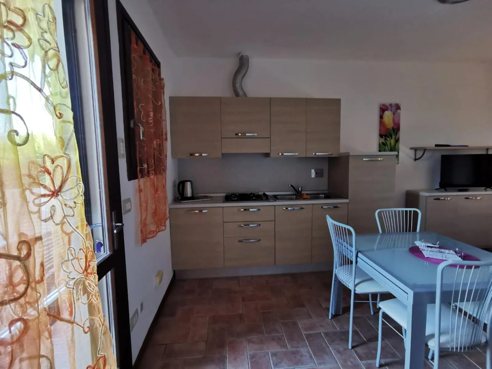 Kitchen or kitchenette in Residenza Principina