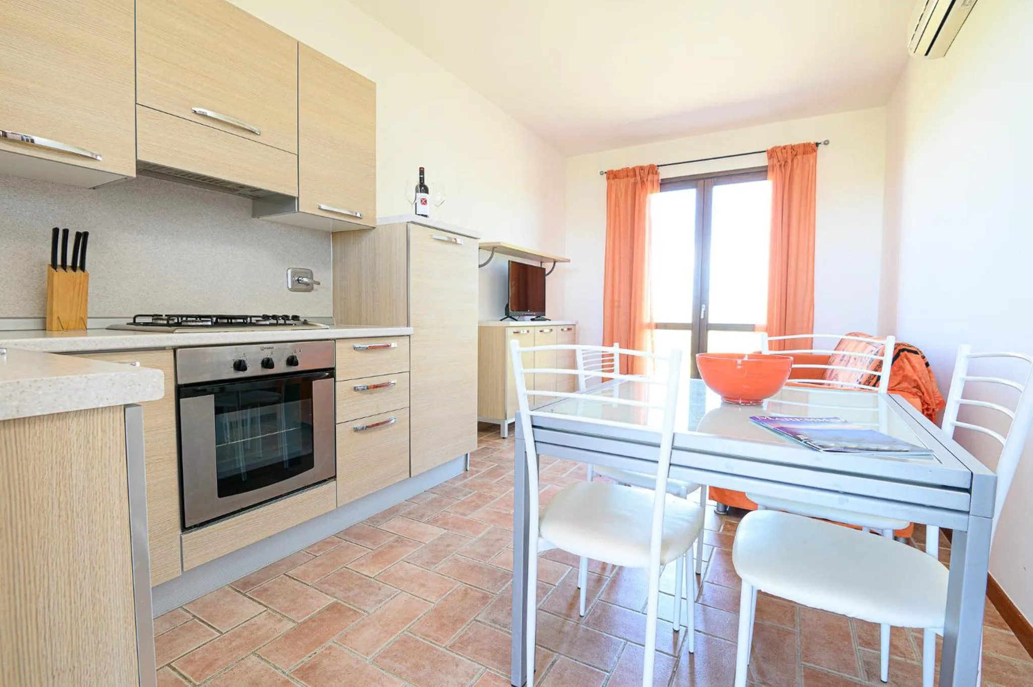 Kitchen or kitchenette in Residenza Principina