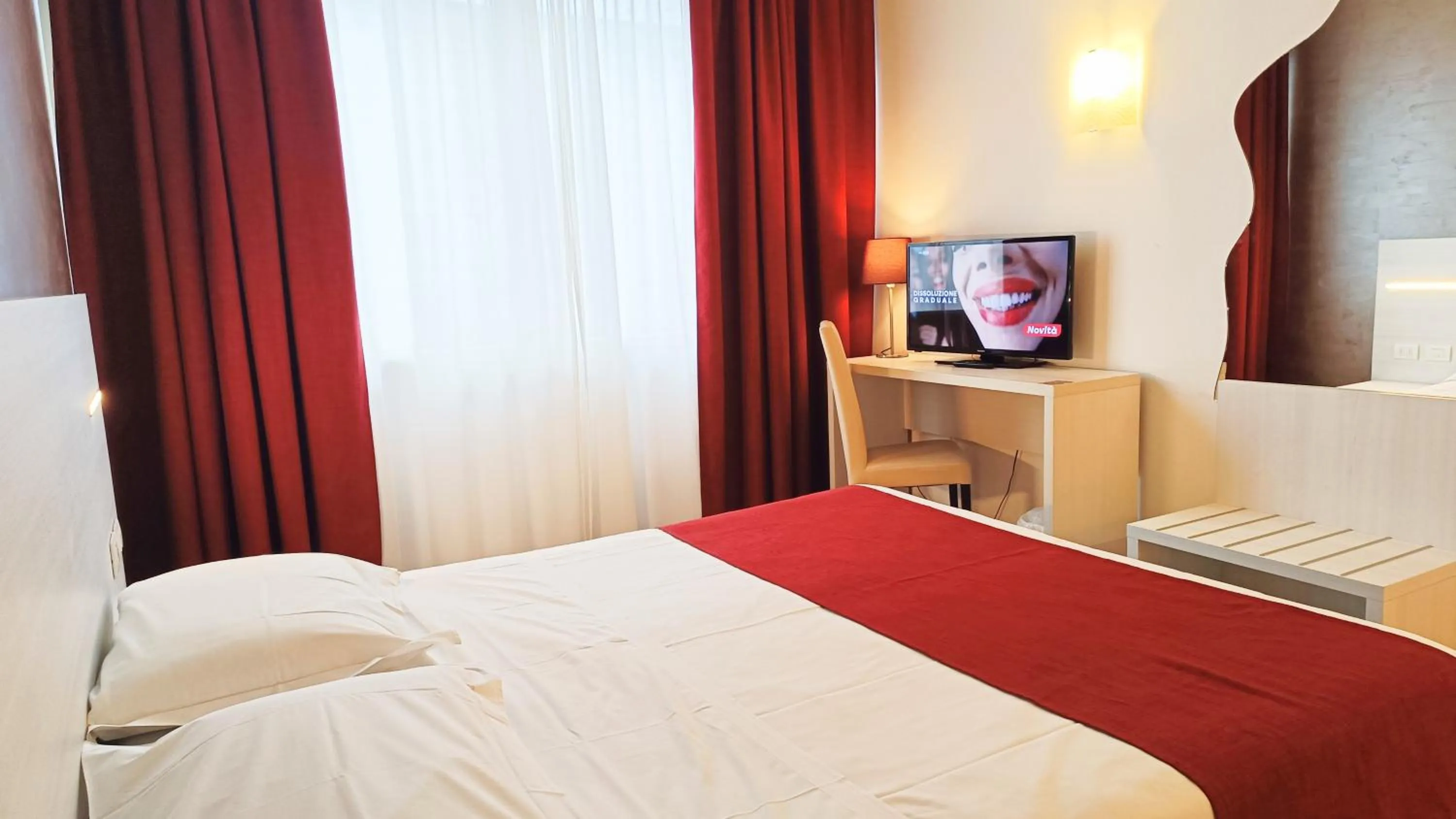 Bed in Hotel President