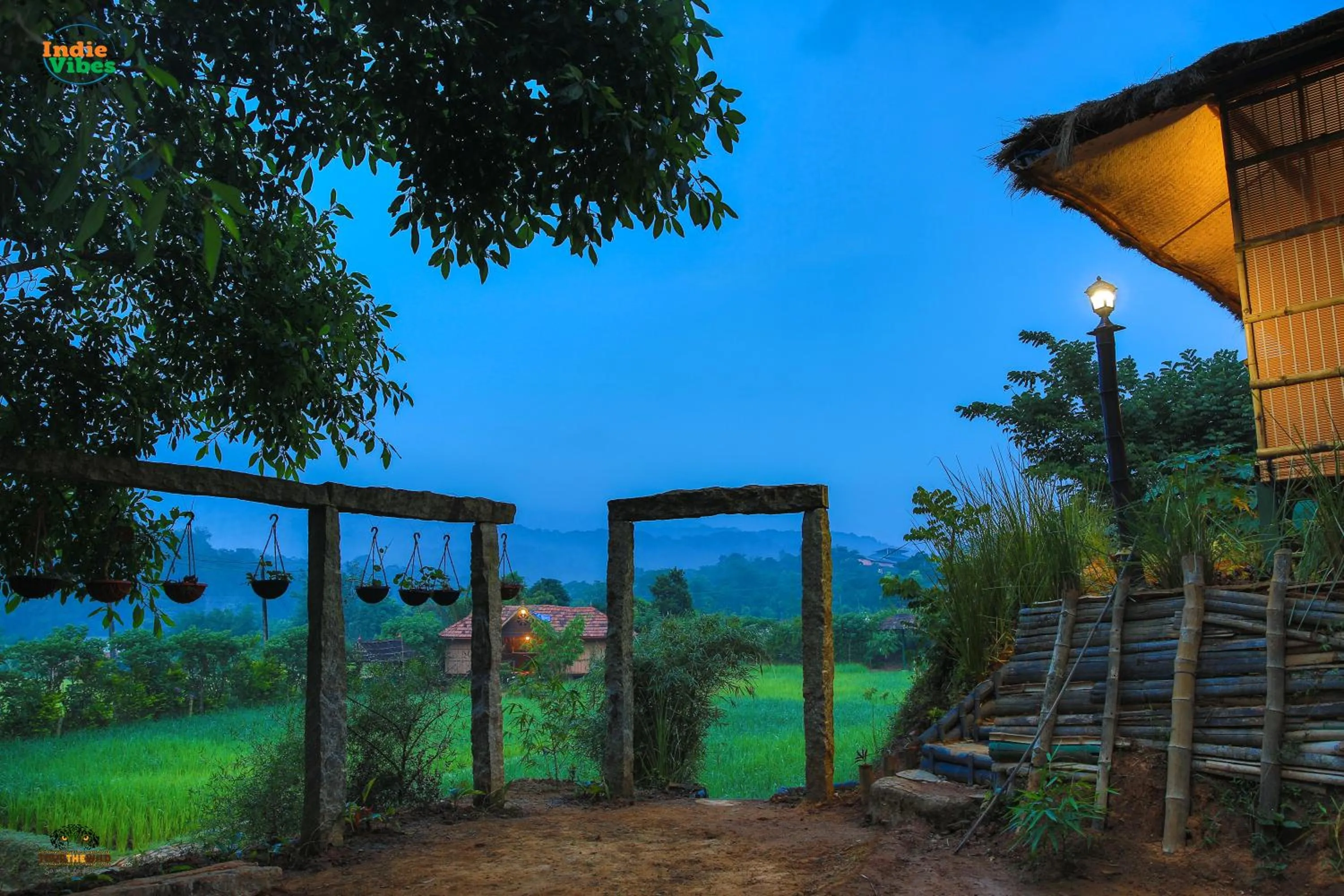 Natural landscape in KOOMANKOLLY RESORT