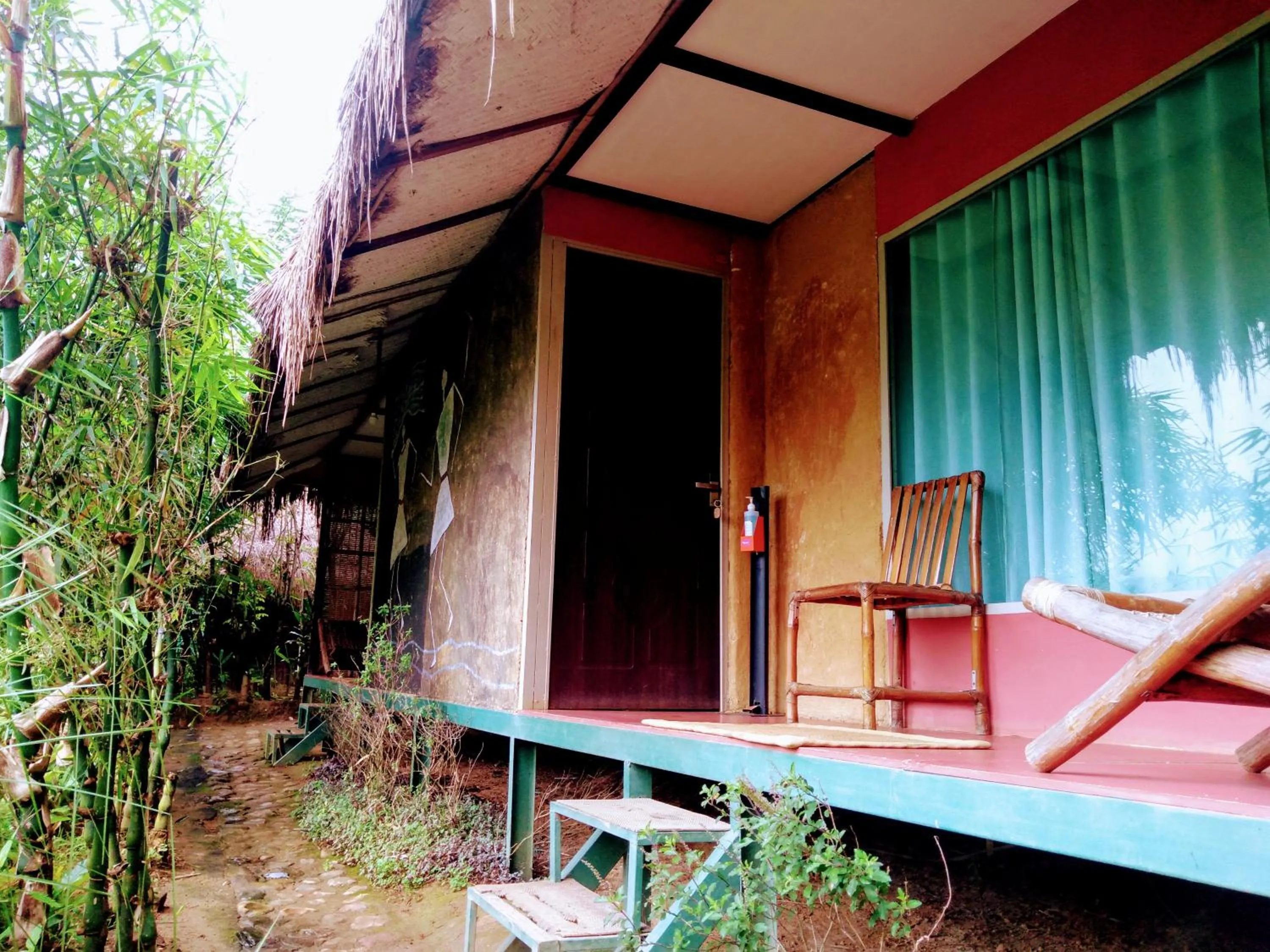 Patio in KOOMANKOLLY RESORT