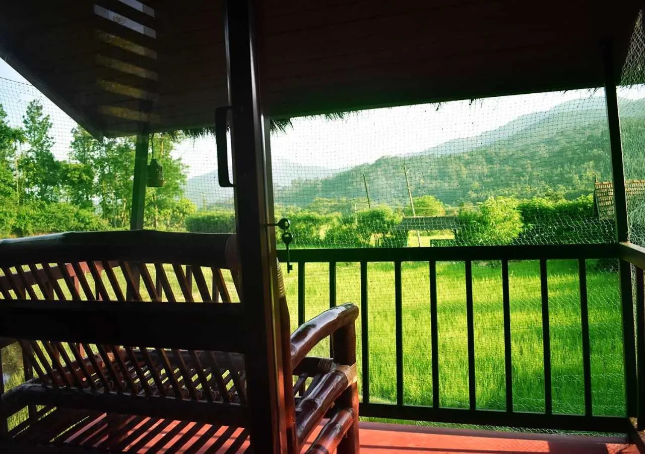 Balcony/Terrace in KOOMANKOLLY RESORT