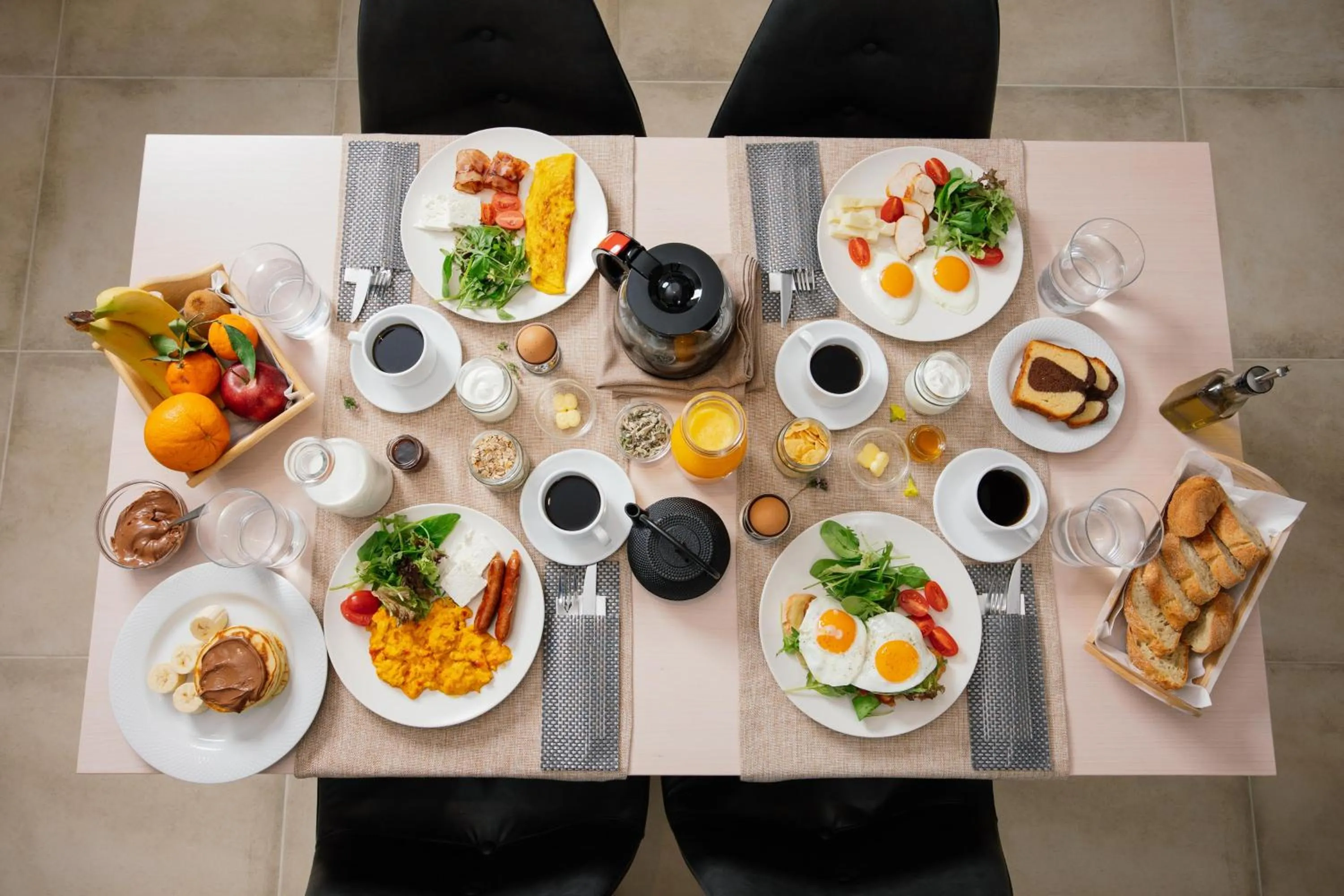 Breakfast in Belvedere Luxury Apartments & Spa
